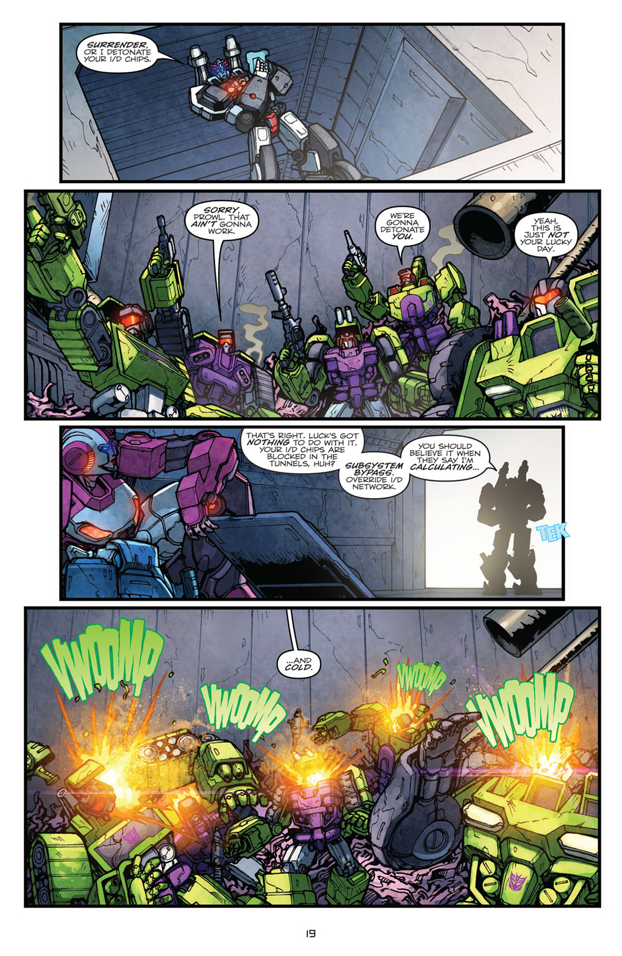 Read online Transformers: Robots In Disguise (2012) comic -  Issue #4 - 22