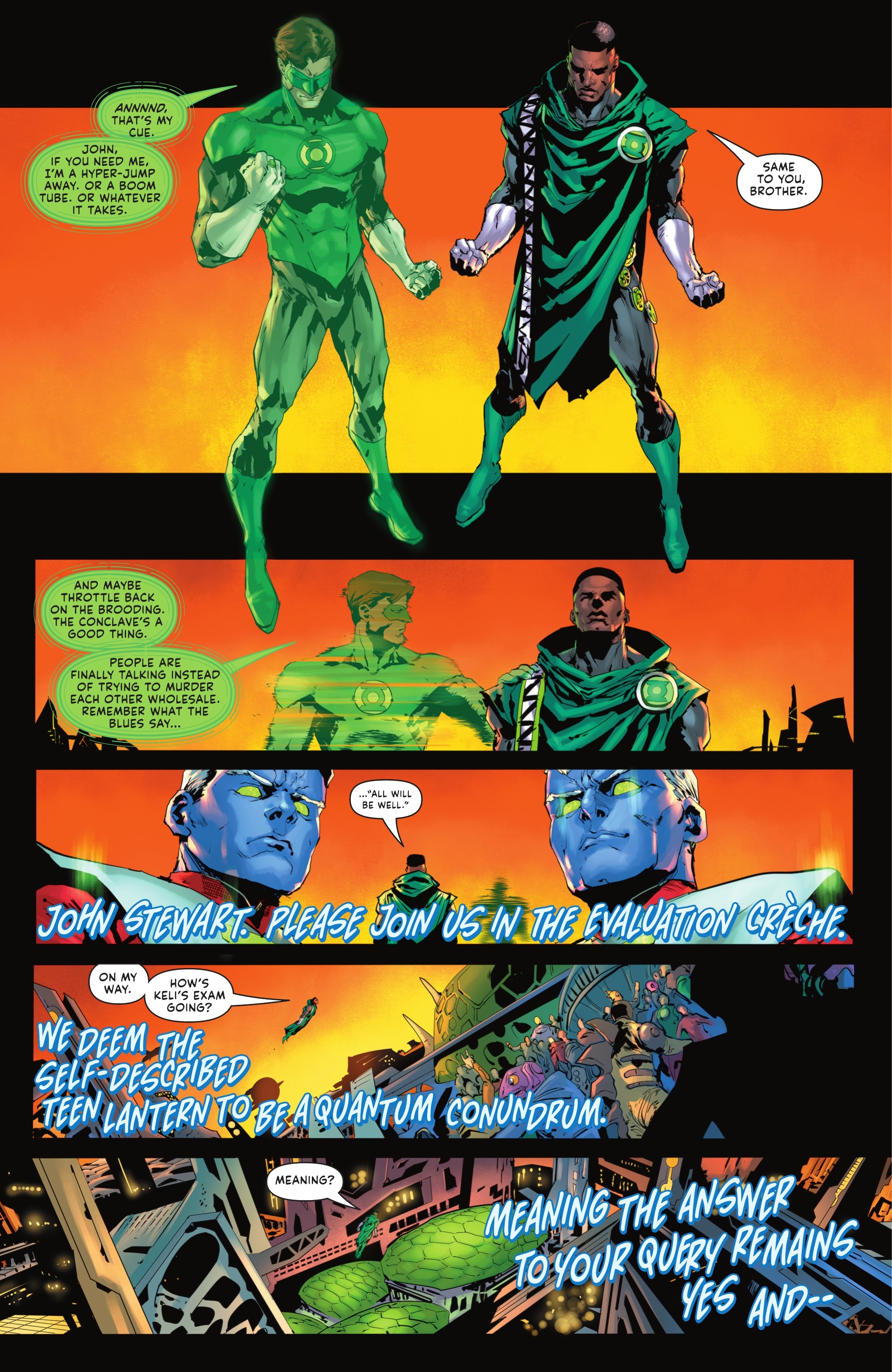 Read online Green Lantern (2021) comic -  Issue #1 - 9