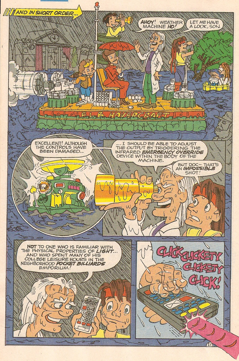 Read online Back to the Future (1991) comic -  Issue #4 - 23