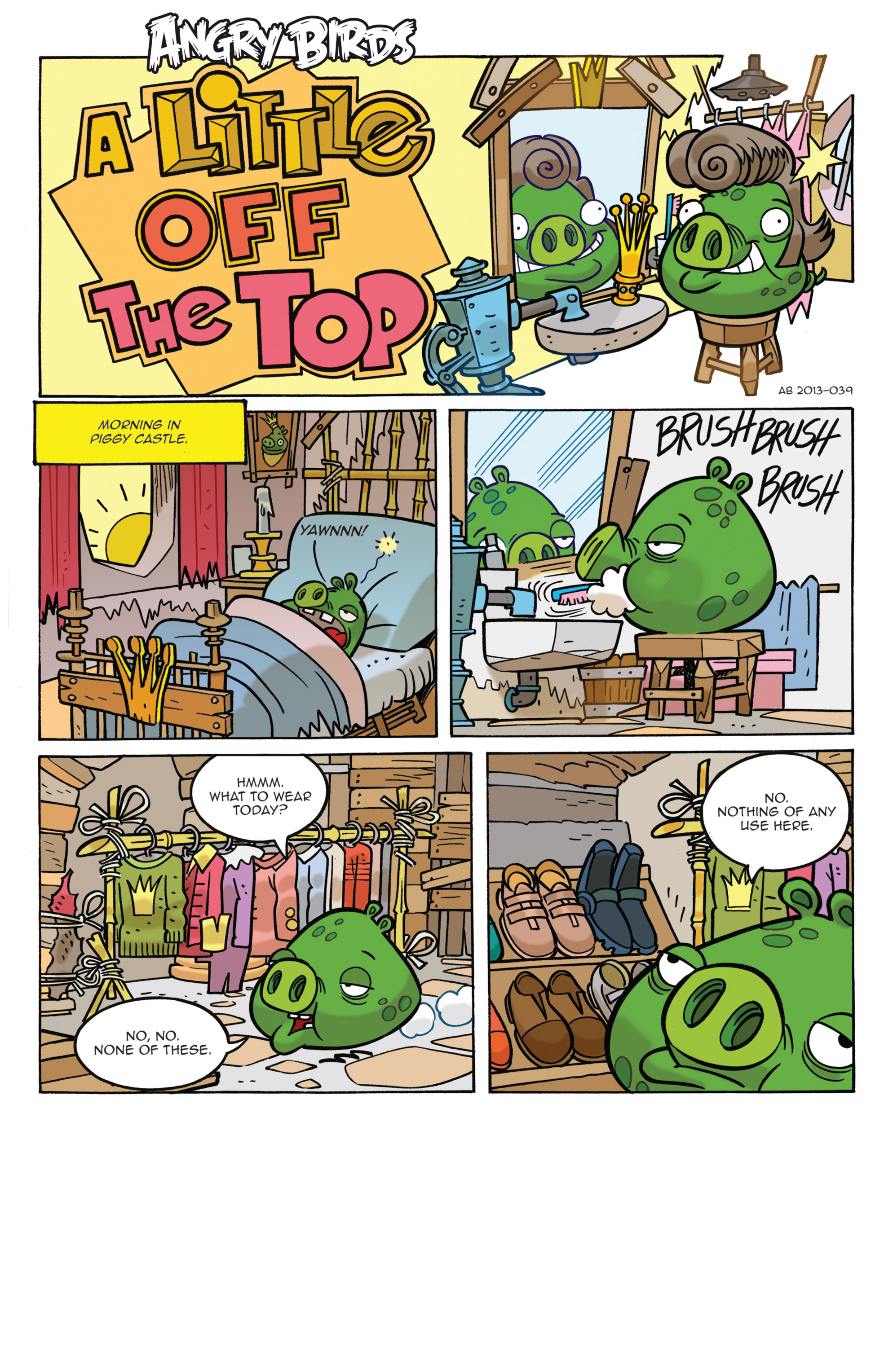 Read online Angry Birds Comics (2014) comic -  Issue #3 - 4