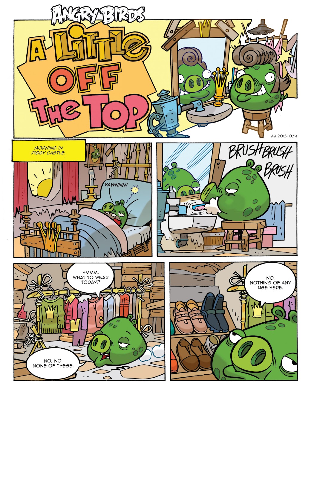 Angry Birds Comics (2014) issue 3 - Page 4