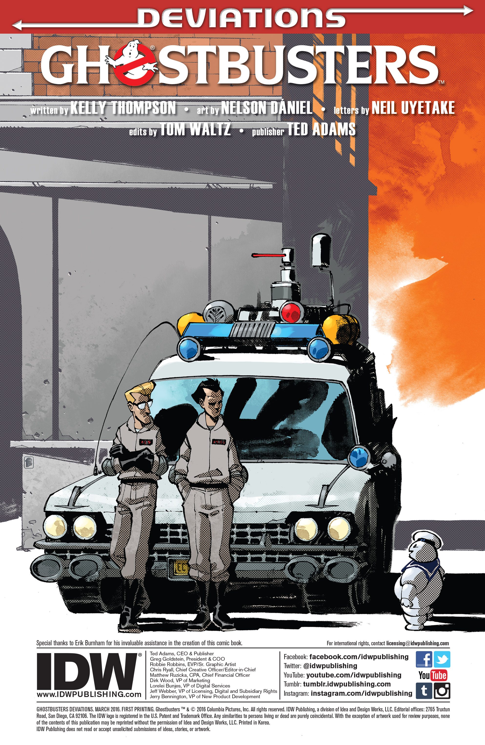 Read online Ghostbusters: Deviations comic -  Issue #1 - 2