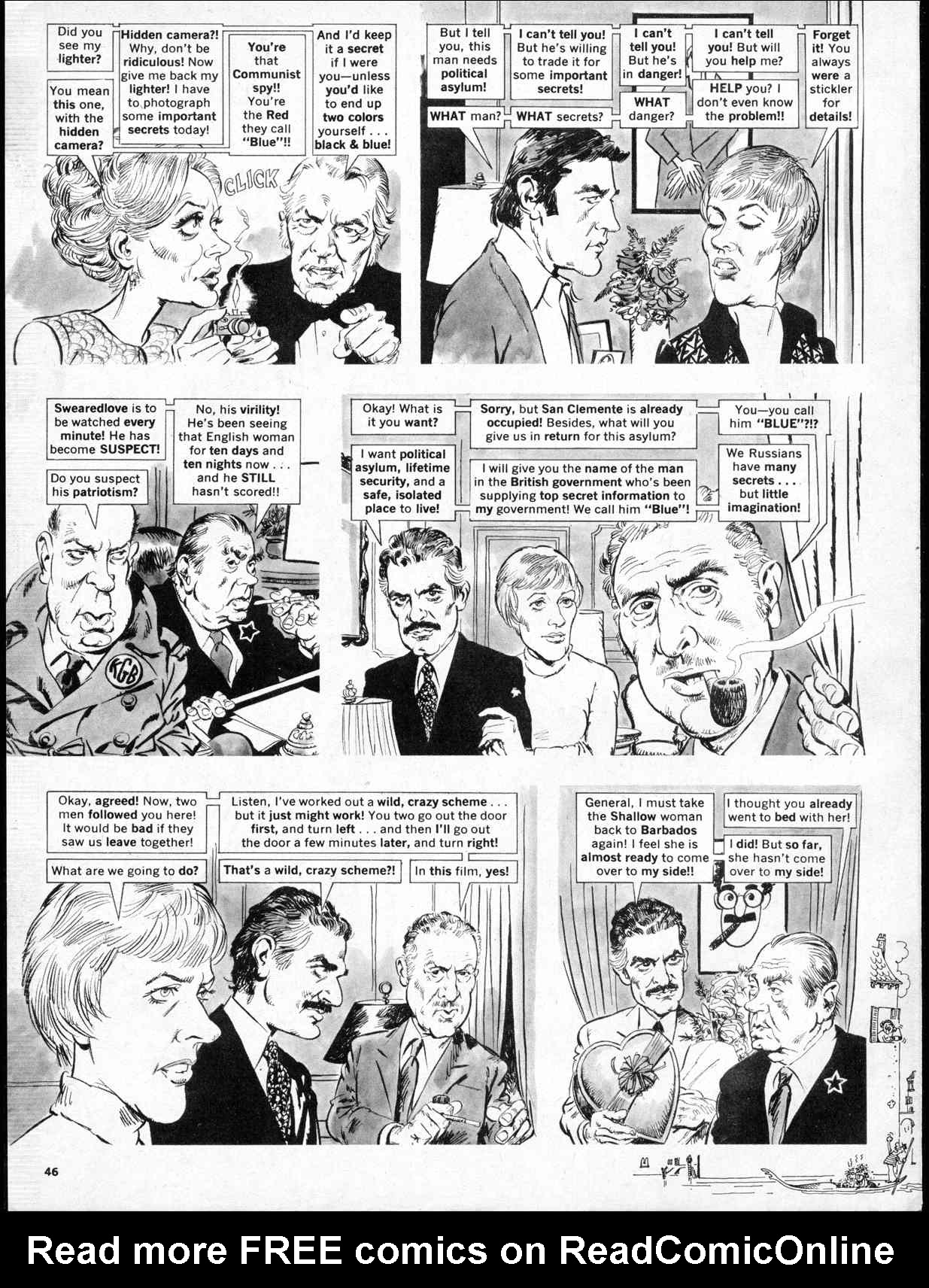 Read online MAD comic -  Issue #174 - 48