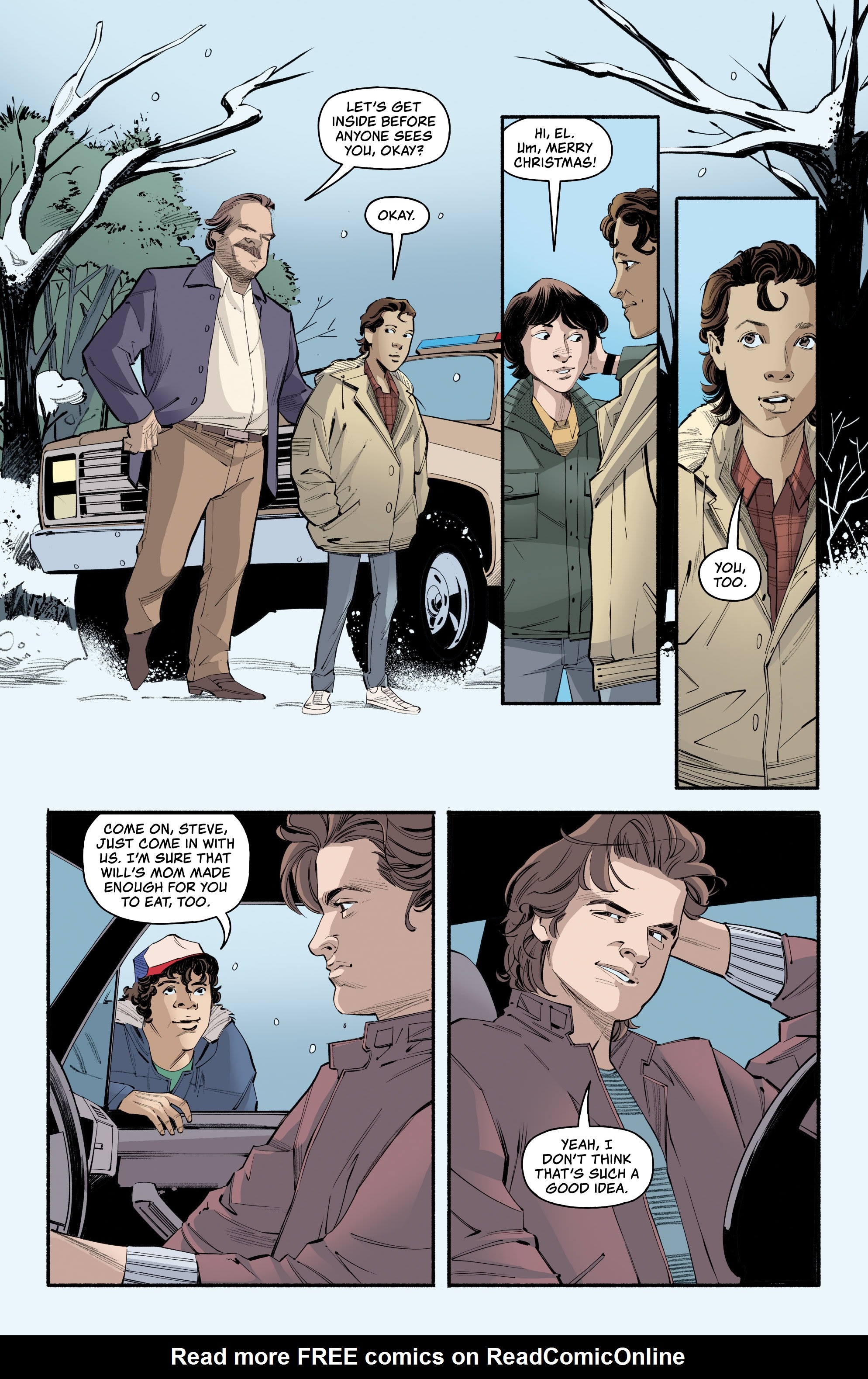 Read online Stranger Things Winter Special one-shot comic -  Issue # Full - 8