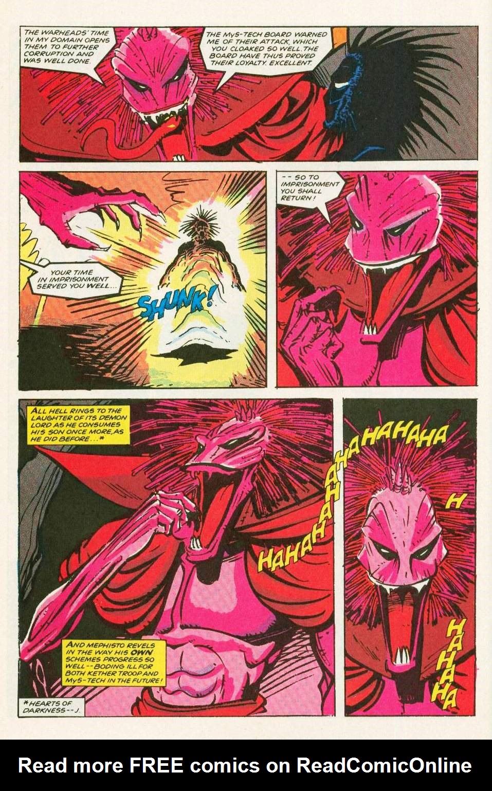 Read online Warheads comic -  Issue #10 - 21