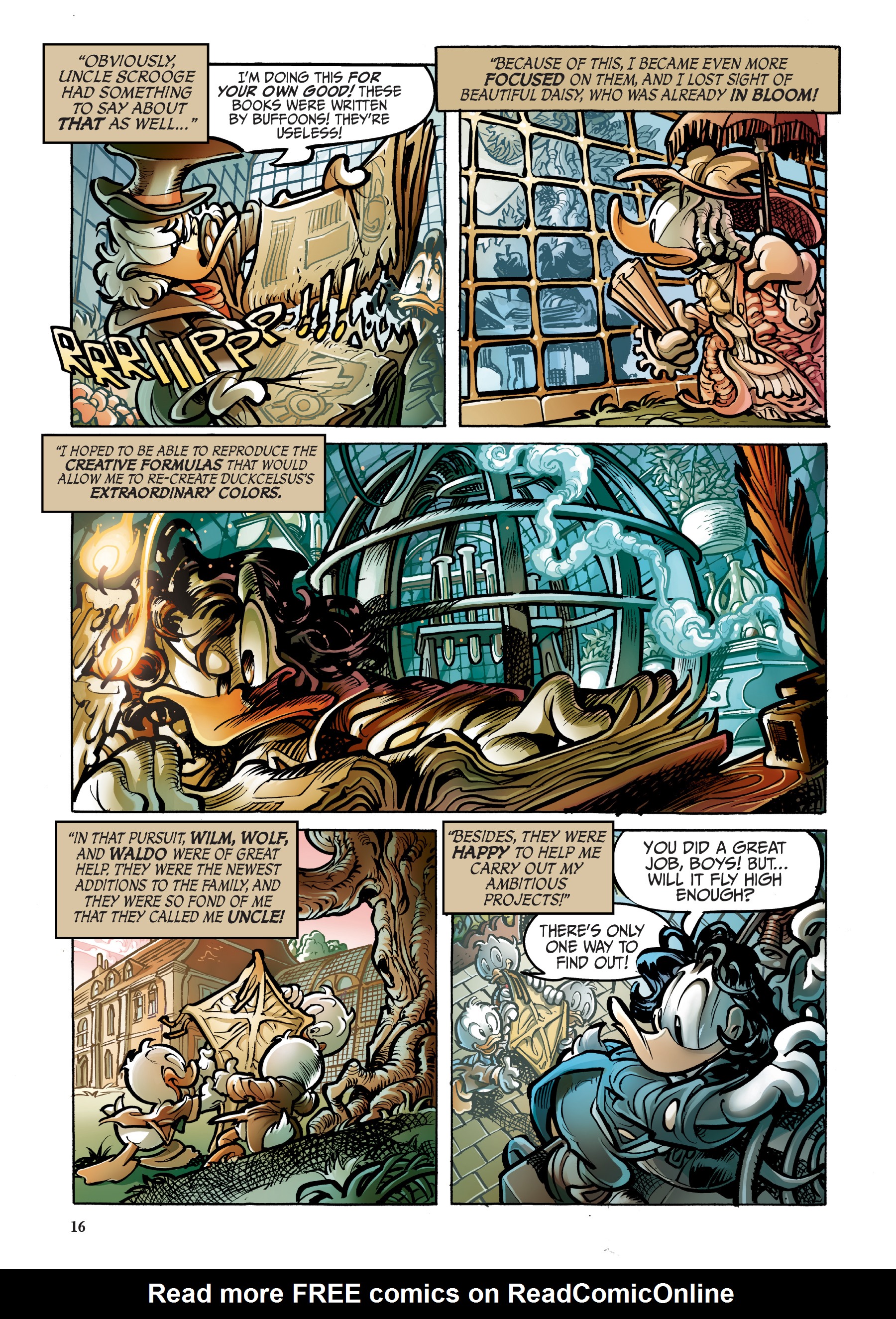 Read online Disney Frankenstein, Starring Donald Duck comic -  Issue # TPB - 16
