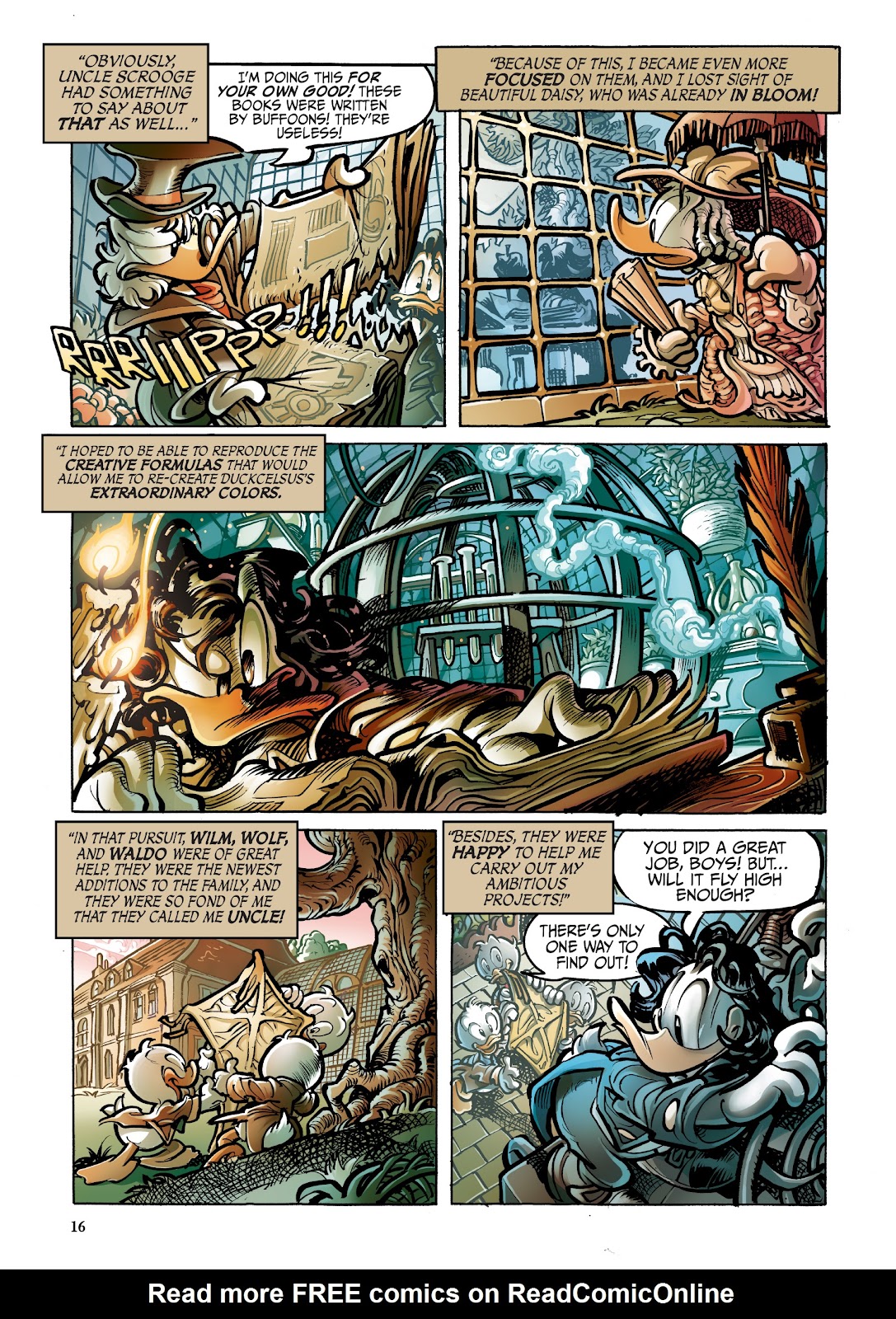 Disney Frankenstein, Starring Donald Duck issue TPB - Page 16