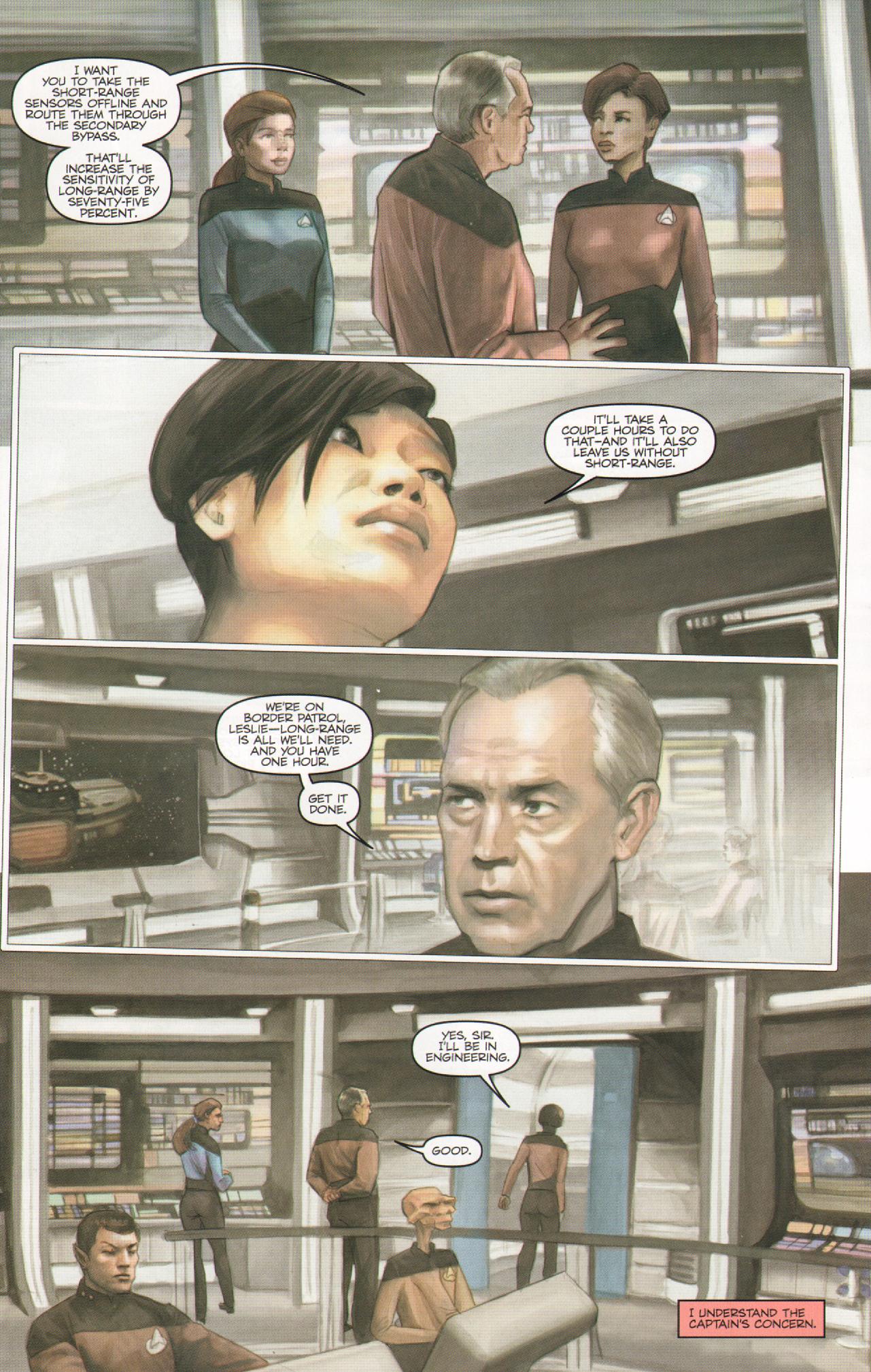 Read online Star Trek: Captain's Log comic -  Issue # Issue Jellico - 16