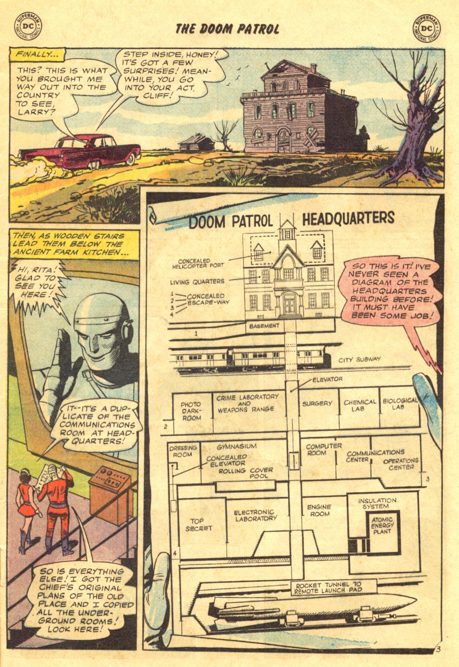 Read online Doom Patrol (1964) comic -  Issue #98 - 5