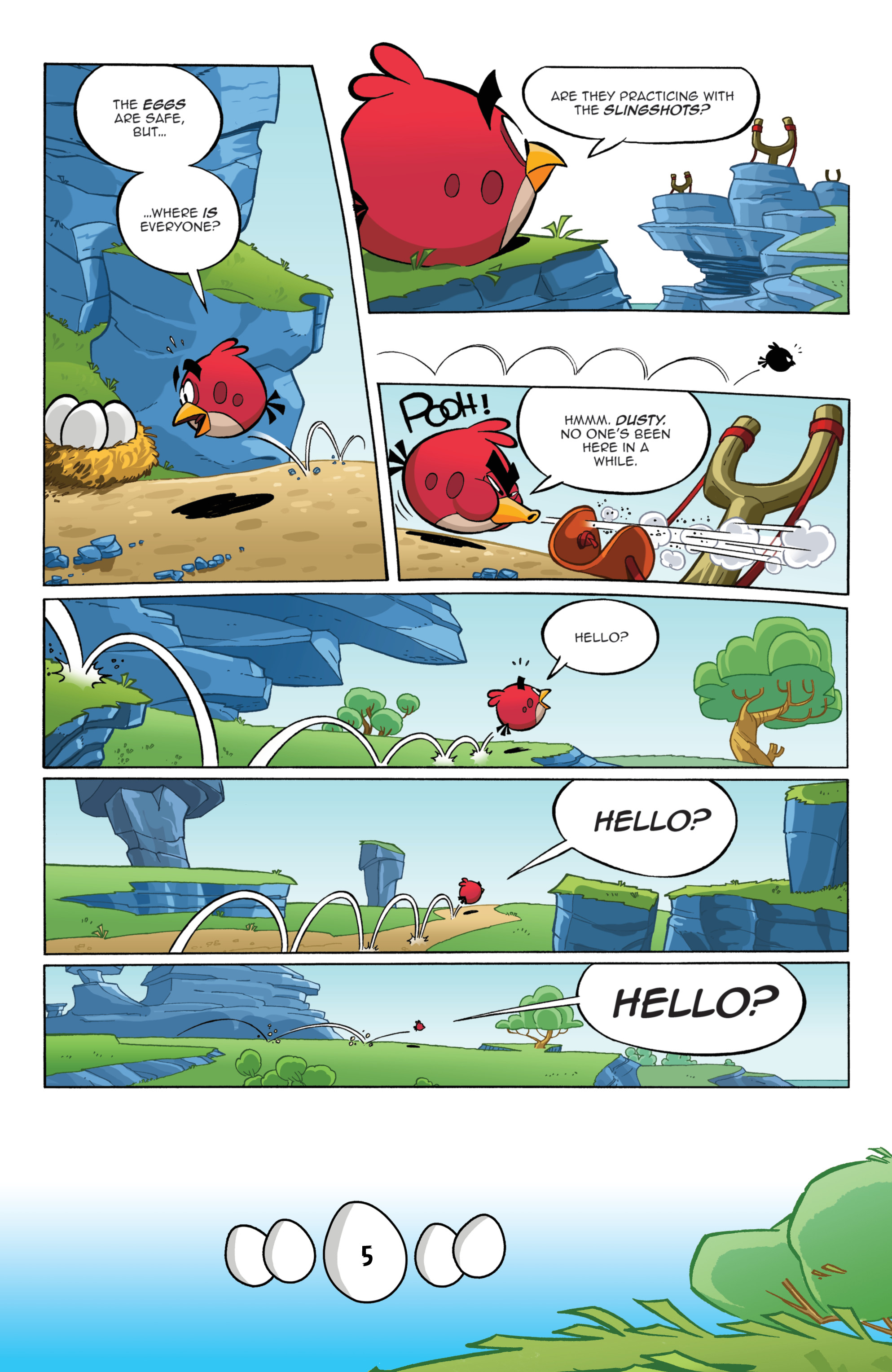 Read online Angry Birds Comics Vol. 4: Fly Off The Handle comic -  Issue # Full - 6