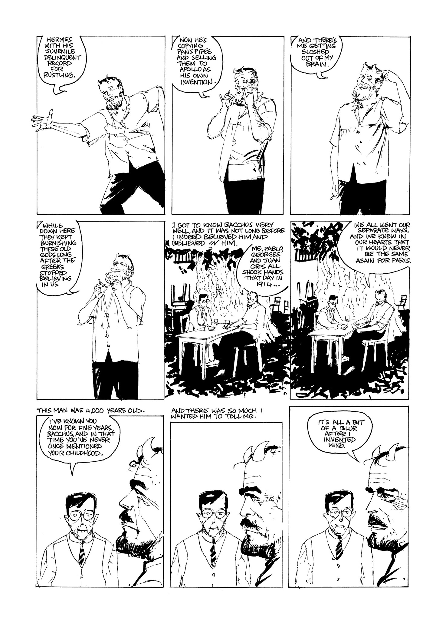Read online Eddie Campbell's Bacchus comic -  Issue # TPB 2 - 26