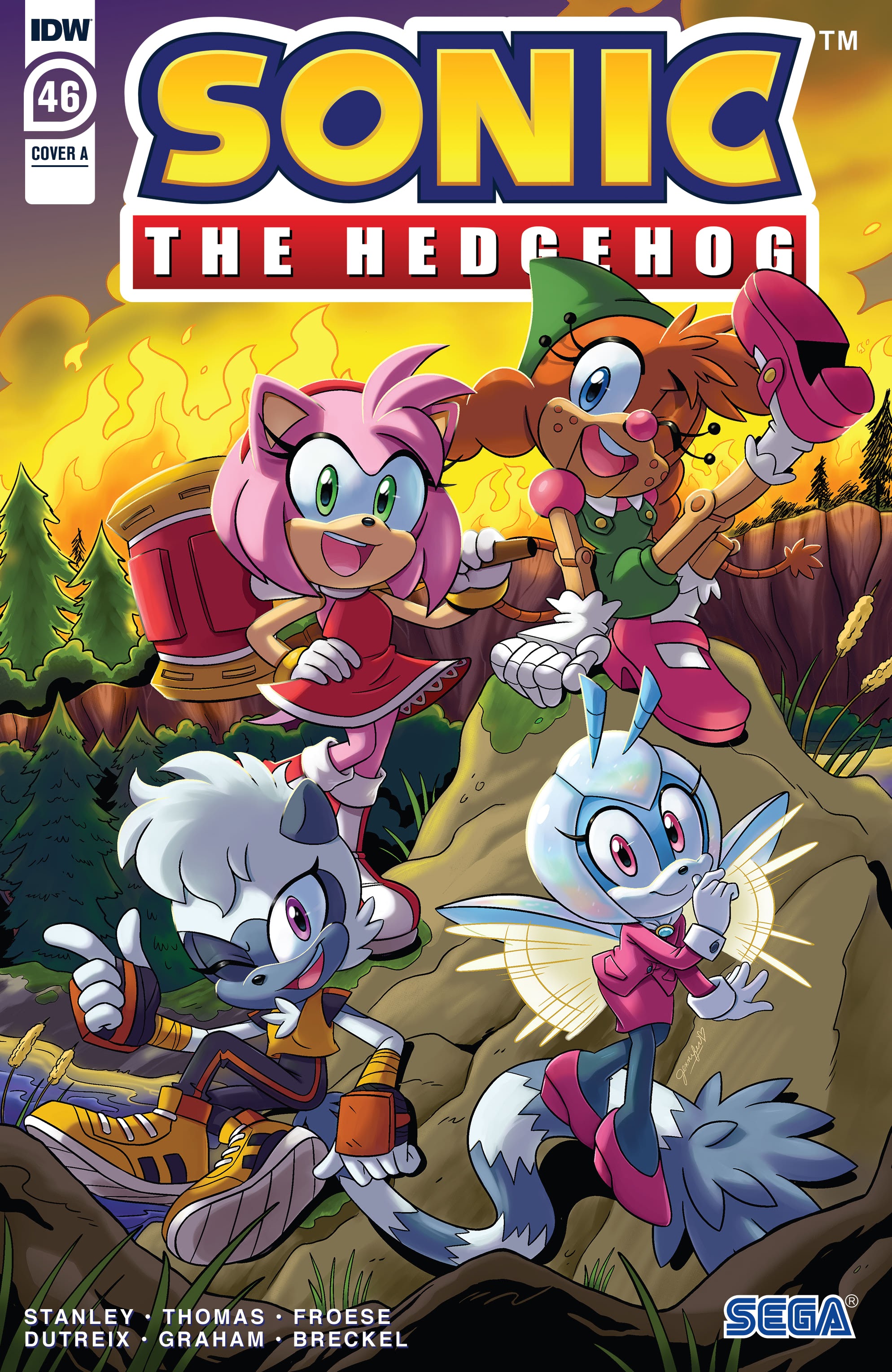 Read online Sonic the Hedgehog (2018) comic -  Issue #46 - 1