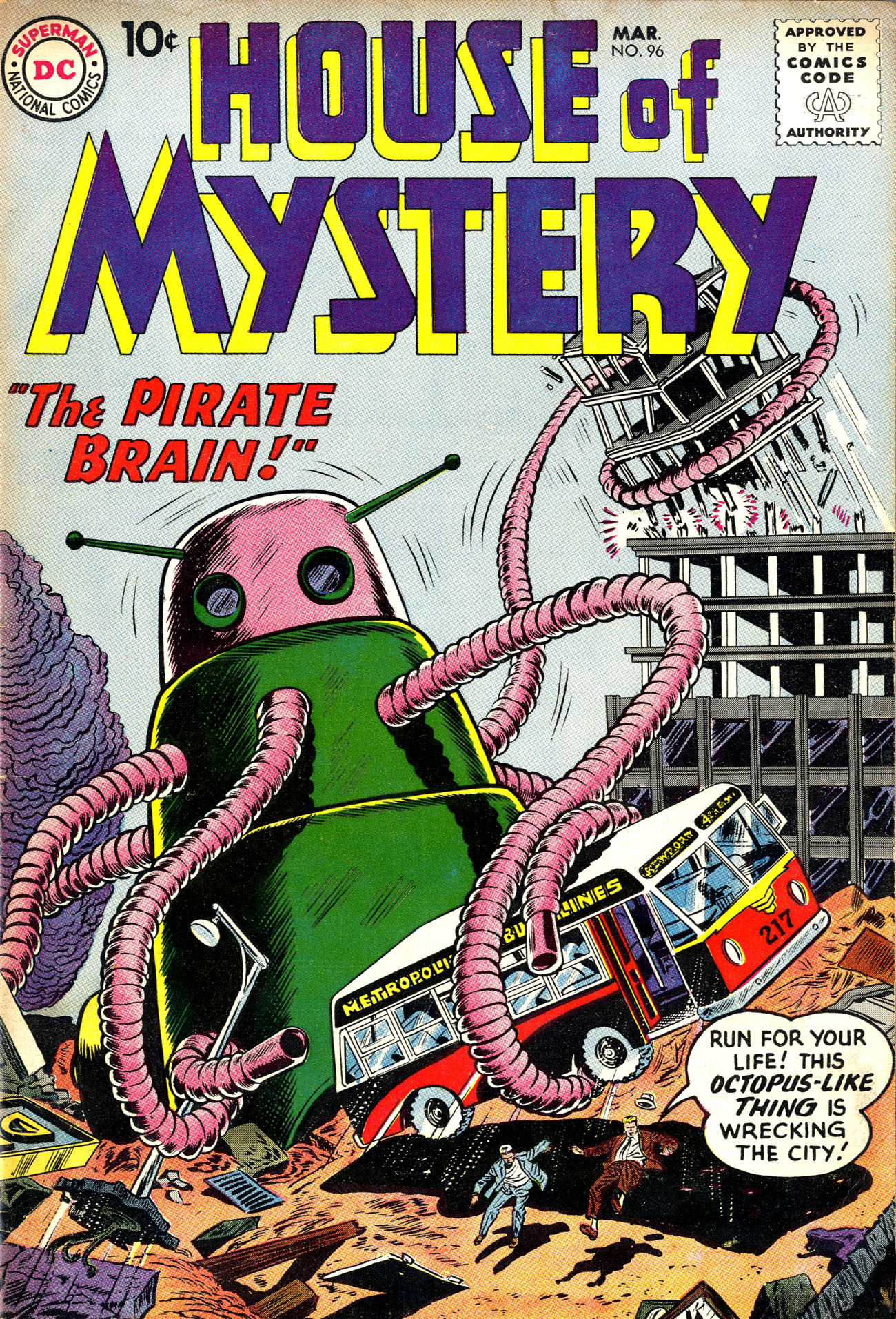 Read online House of Mystery (1951) comic -  Issue #96 - 1
