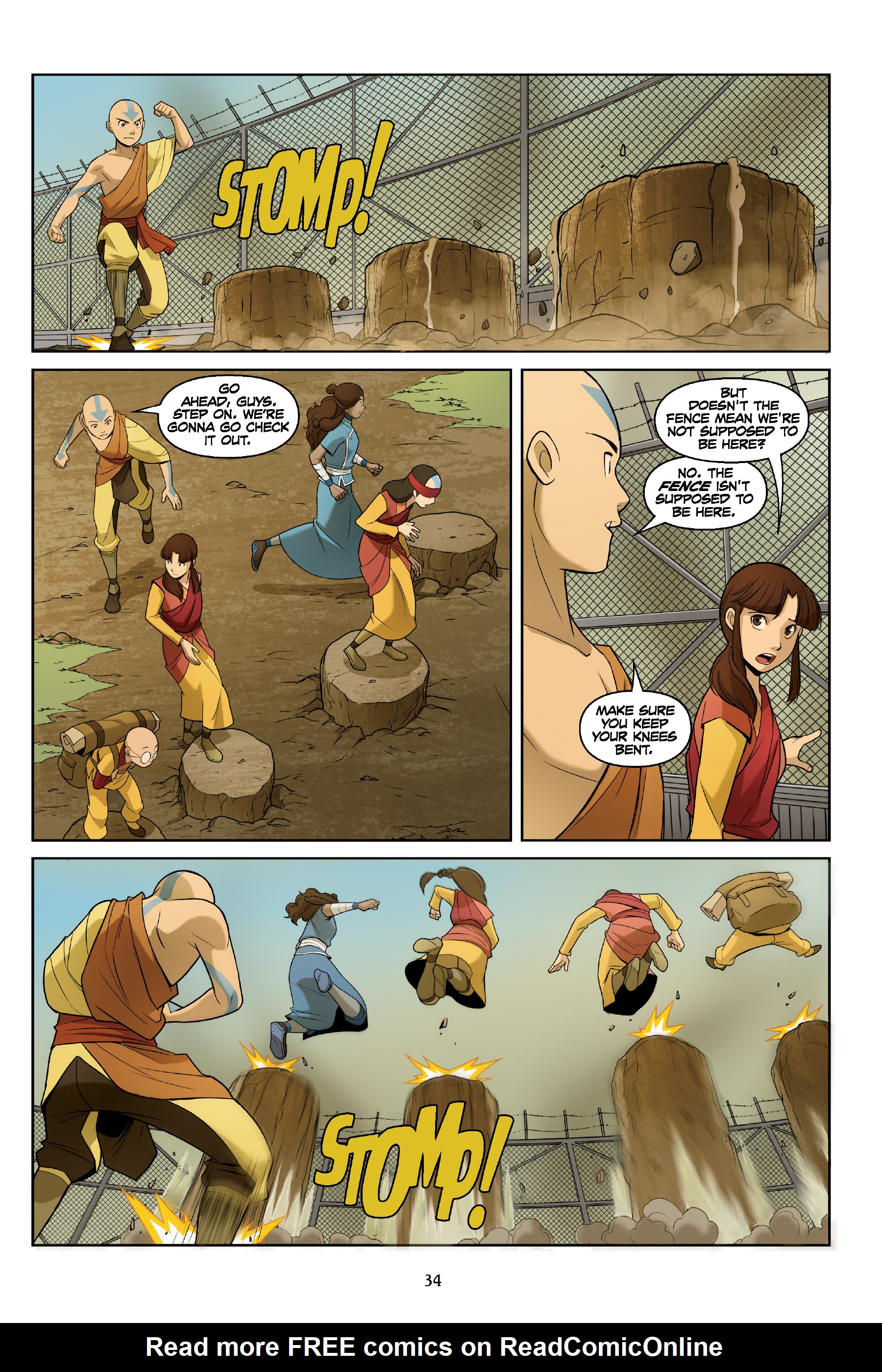 Read online Nickelodeon Avatar: The Last Airbender - The Rift comic -  Issue # _Omnibus (Part 1) - 34