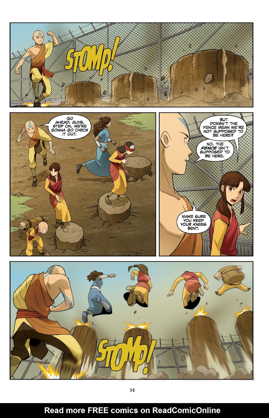 Nickelodeon Avatar: The Last Airbender - The Rift issue Omnibus (Part 1) - Page 34