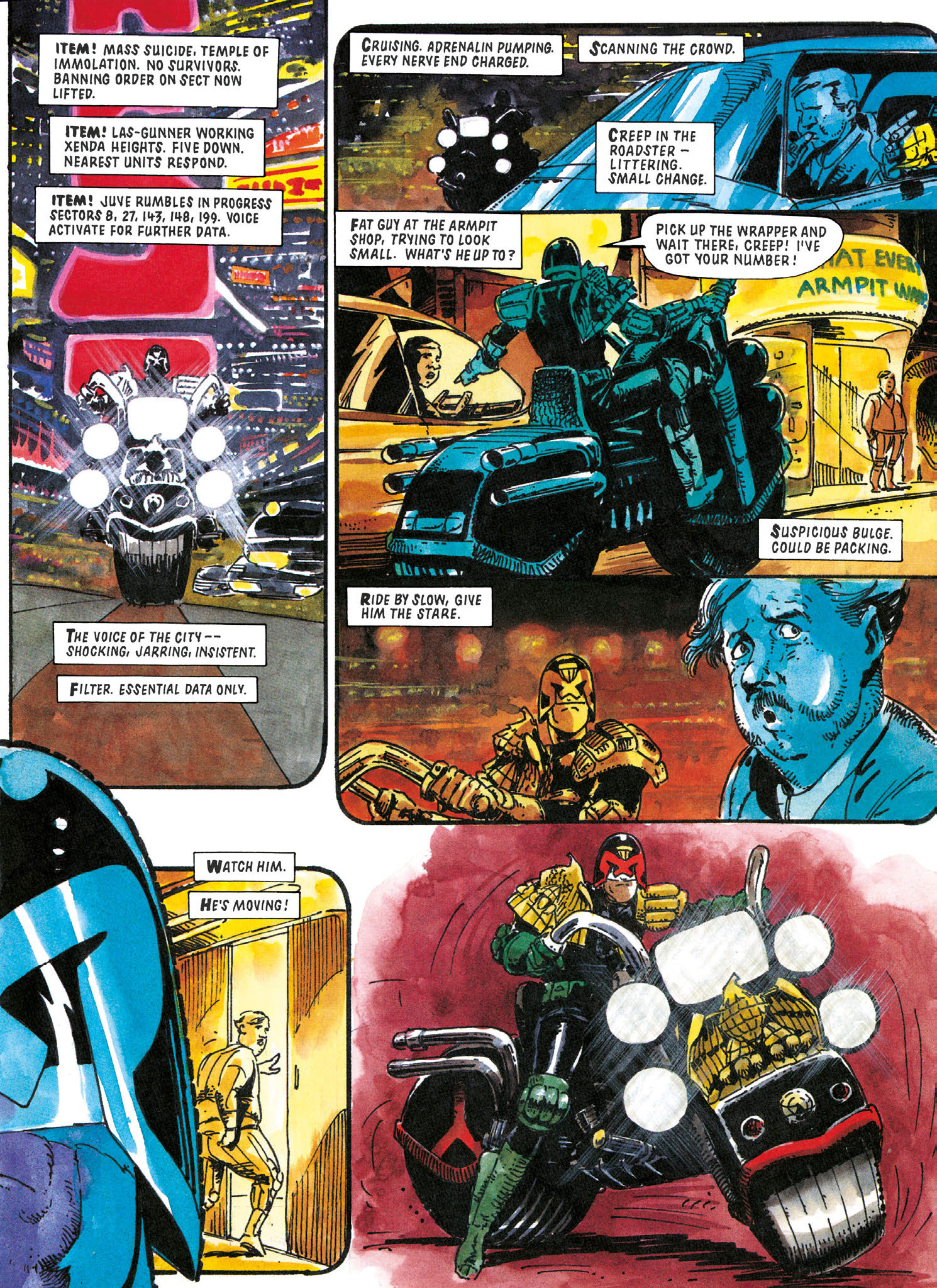 Read online Essential Judge Dredd: Necropolis comic -  Issue # TPB (Part 1) - 22