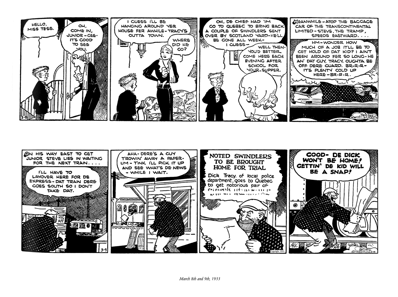 Read online The Complete Chester Gould's Dick Tracy comic -  Issue # TPB 1 (Part 2) - 100