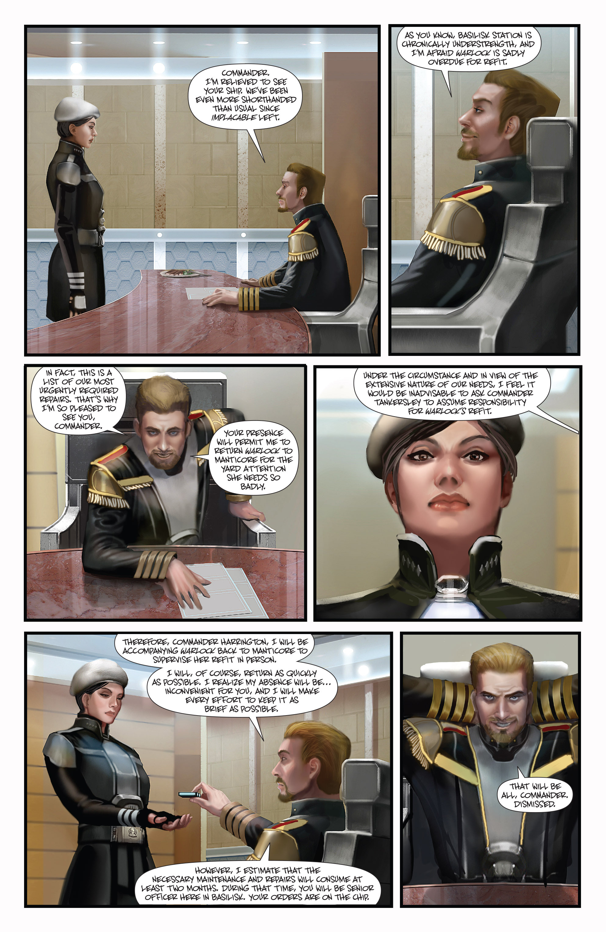 Read online Tales of Honor (2014) comic -  Issue #1 - 23