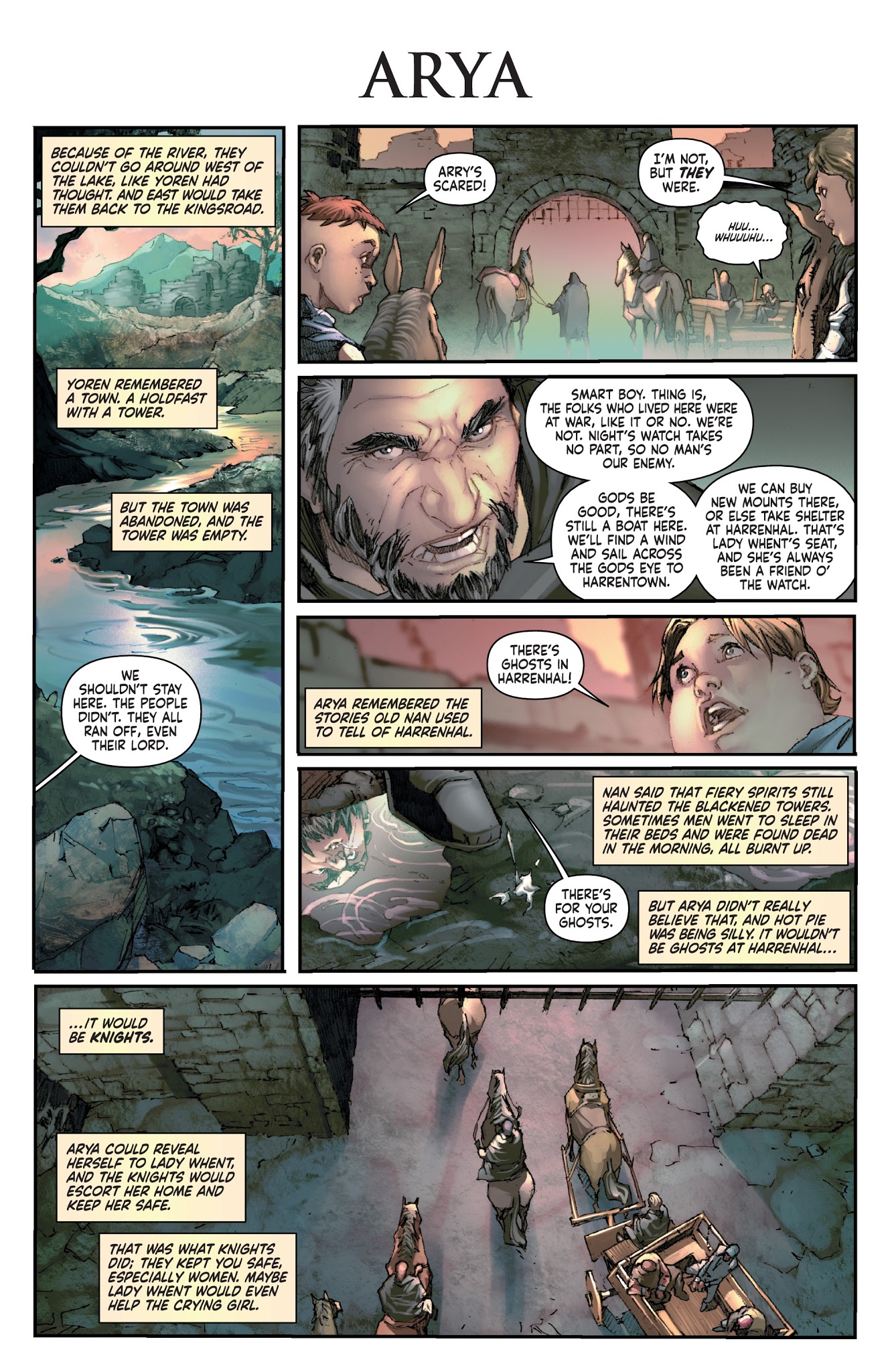 Read online A Clash of Kings comic -  Issue #8 - 14