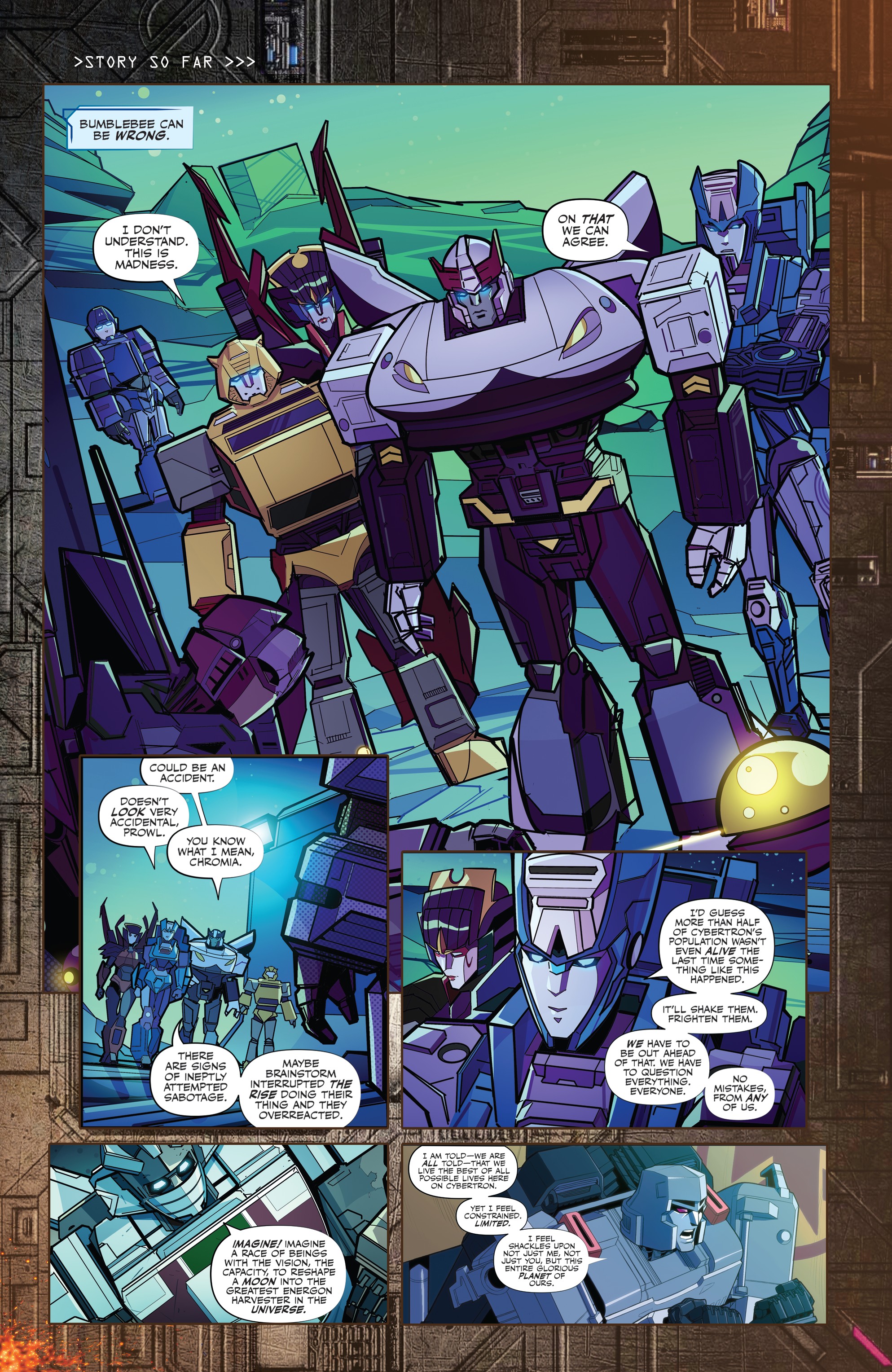 Read online Transformers (2019) comic -  Issue #3 - 3