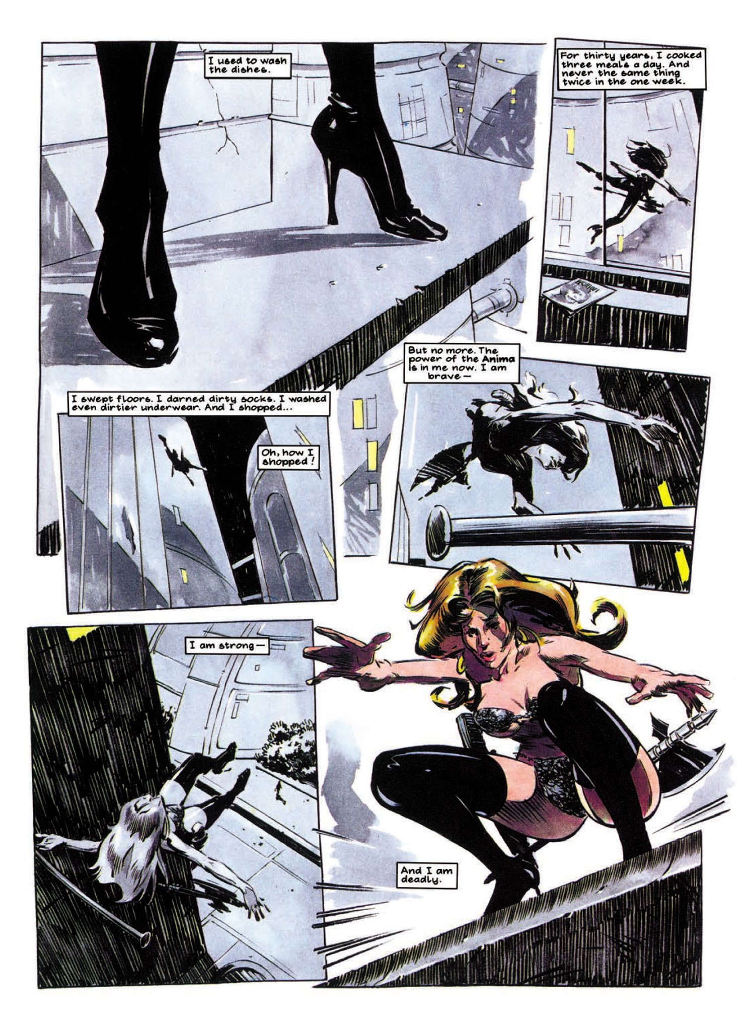 Read online Judge Anderson: The Psi Files comic -  Issue # TPB 3 - 277