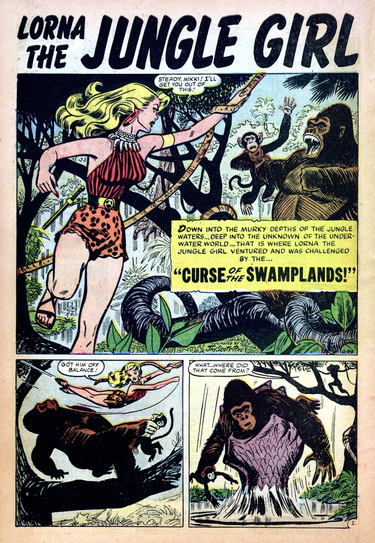 Read online Lorna, The Jungle Girl comic -  Issue #14 - 10