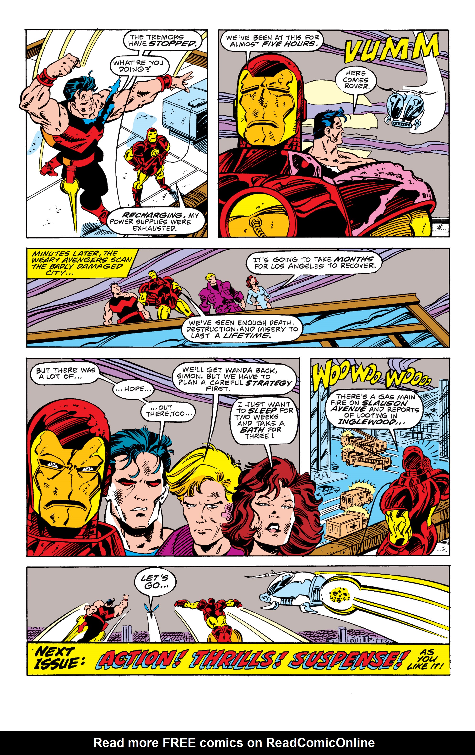Read online Avengers West Coast (1989) comic -  Issue #58 - 23