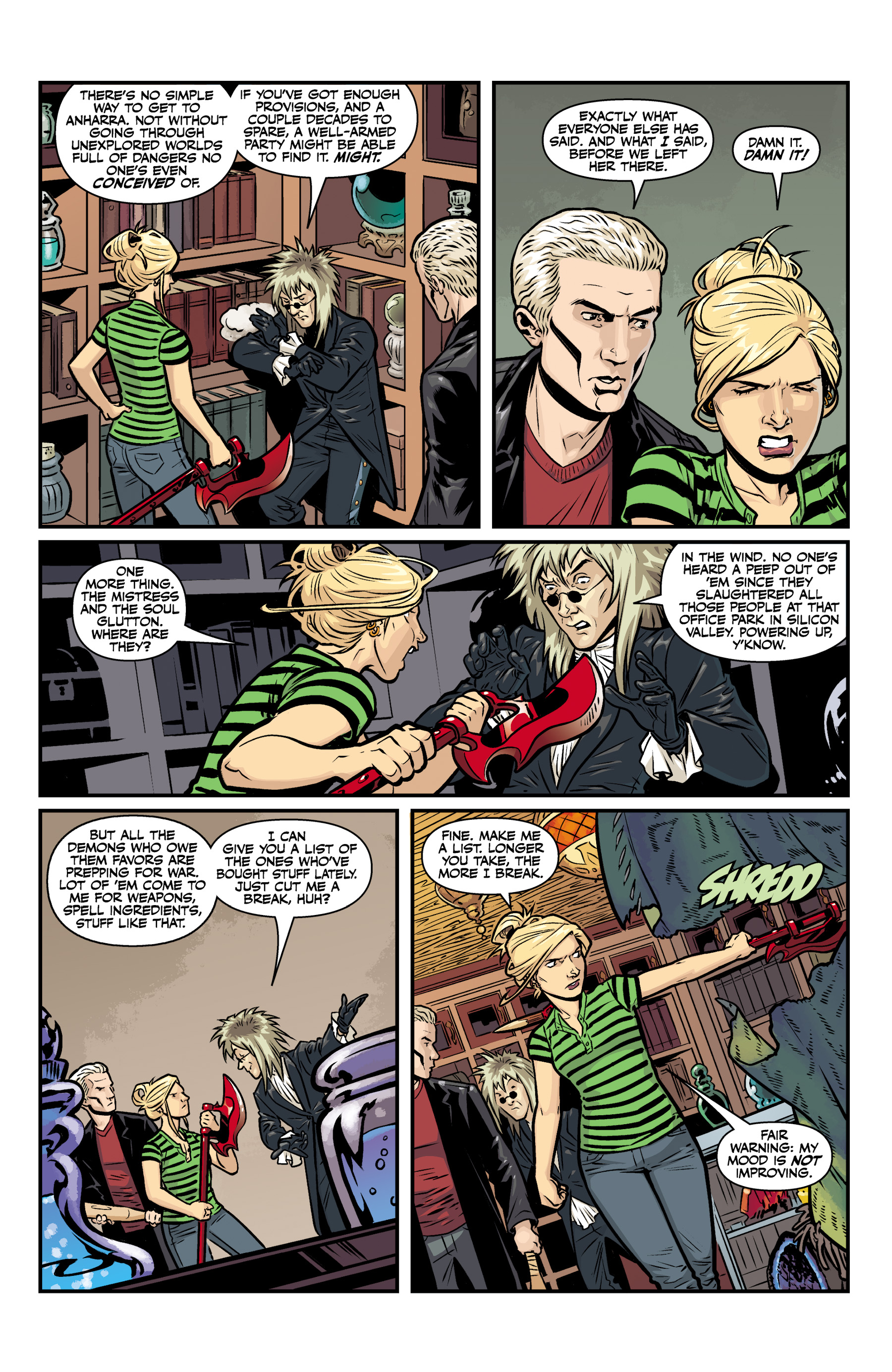 Read online Buffy the Vampire Slayer Season Ten comic -  Issue #26 - 7