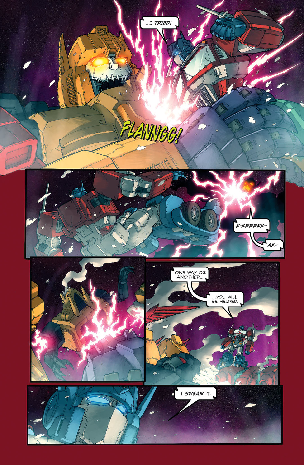 Read online Transformers Spotlight: Optimus Prime comic -  Issue # Full - 24