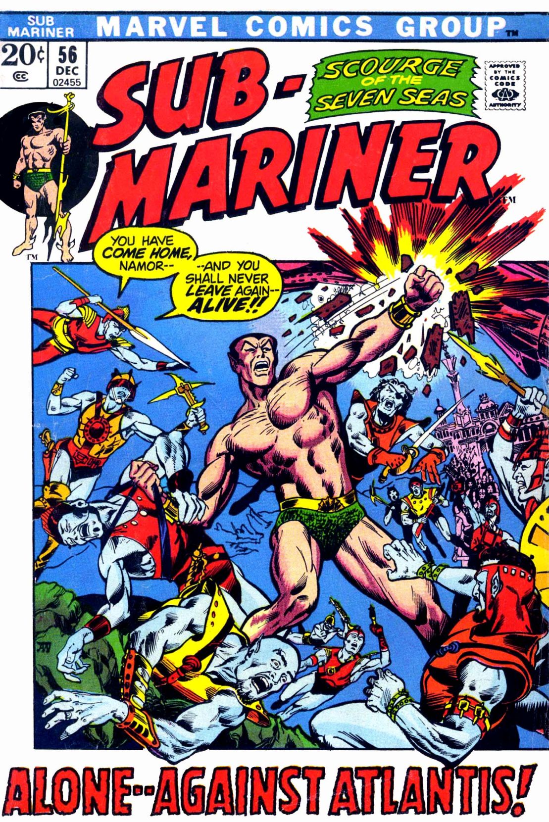 Read online The Sub-Mariner comic -  Issue #56 - 1