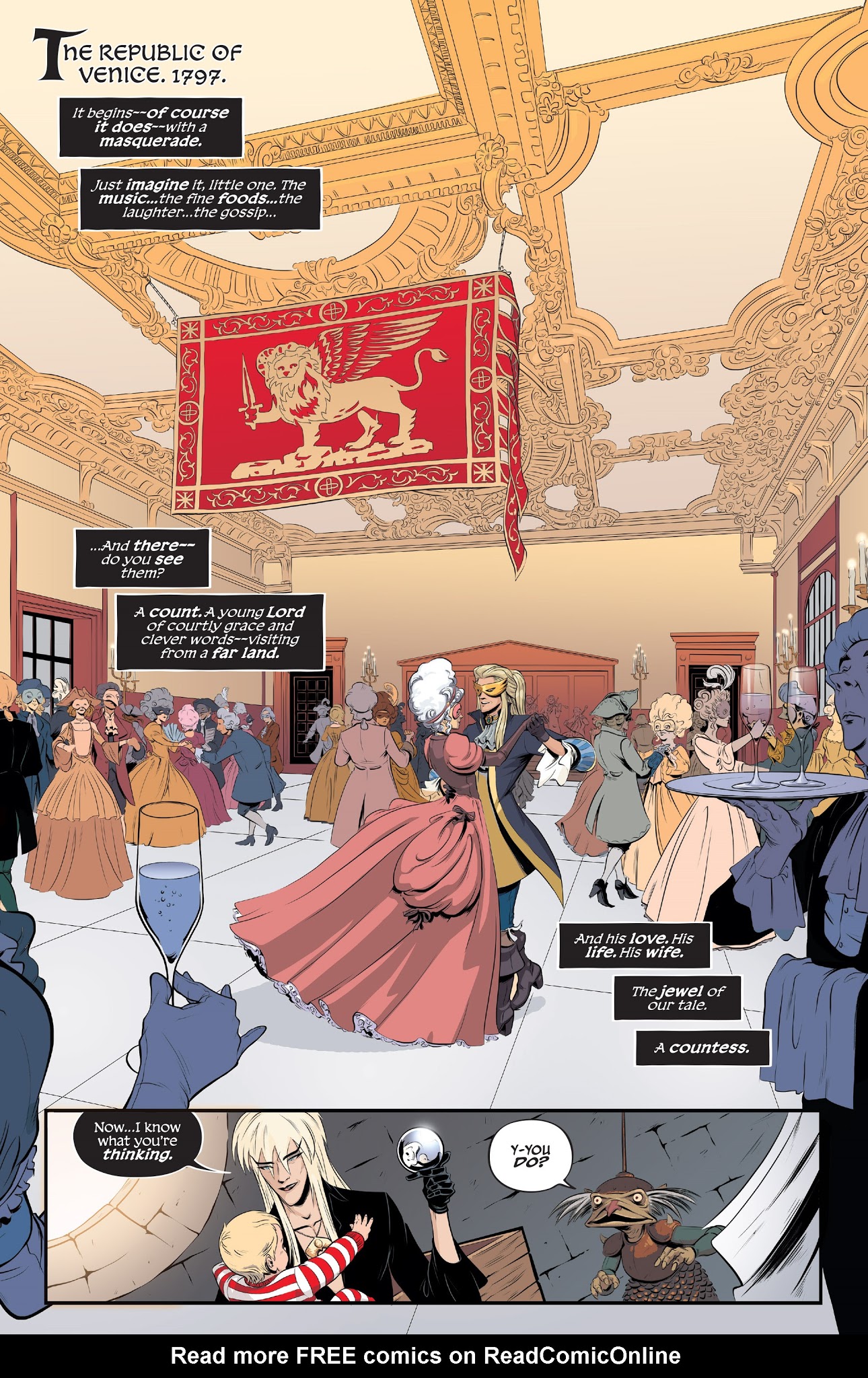 Read online Jim Henson's Labyrinth: Coronation comic -  Issue #1 - 6