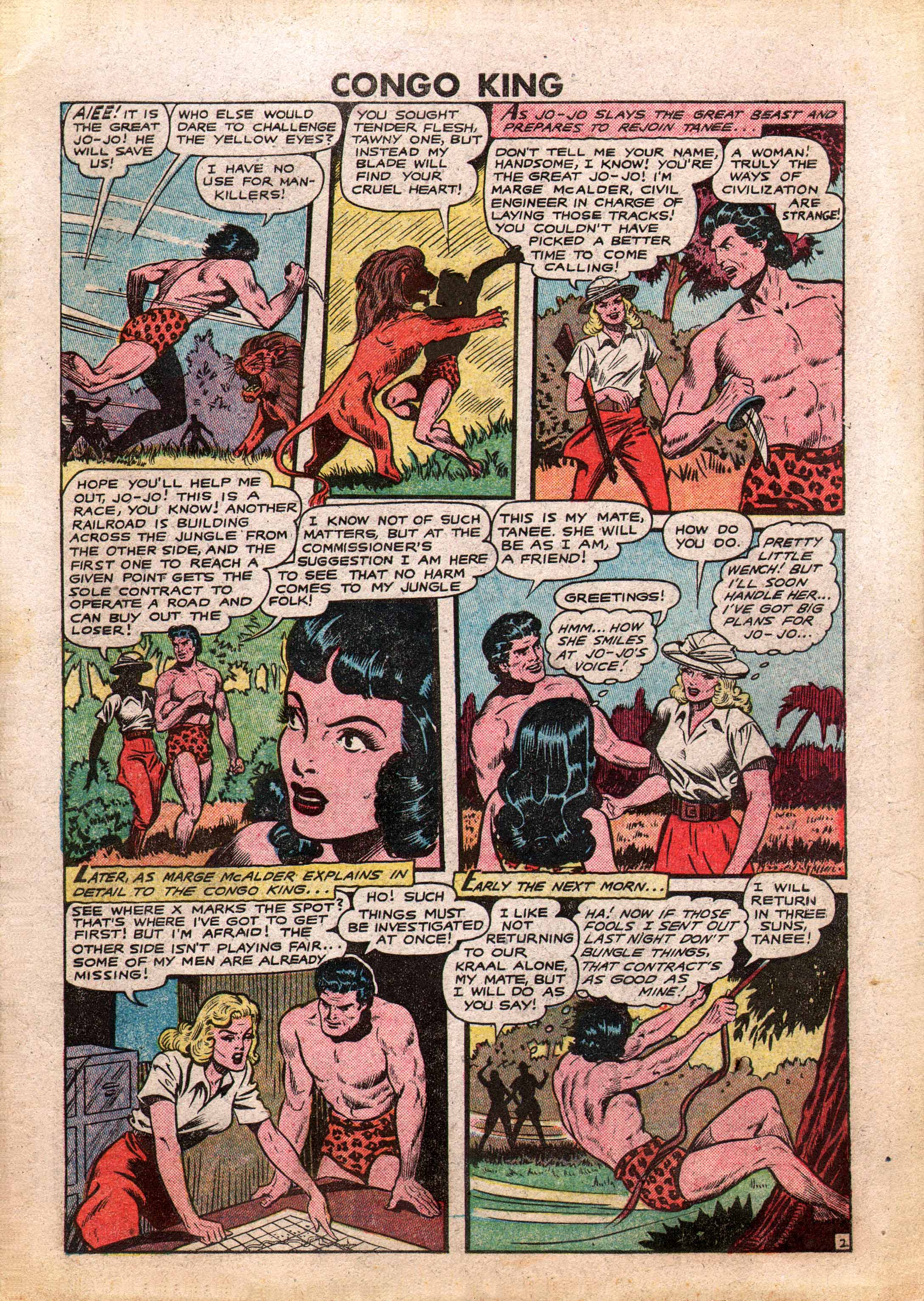 Read online Jo-Jo Congo King comic -  Issue #24 - 3
