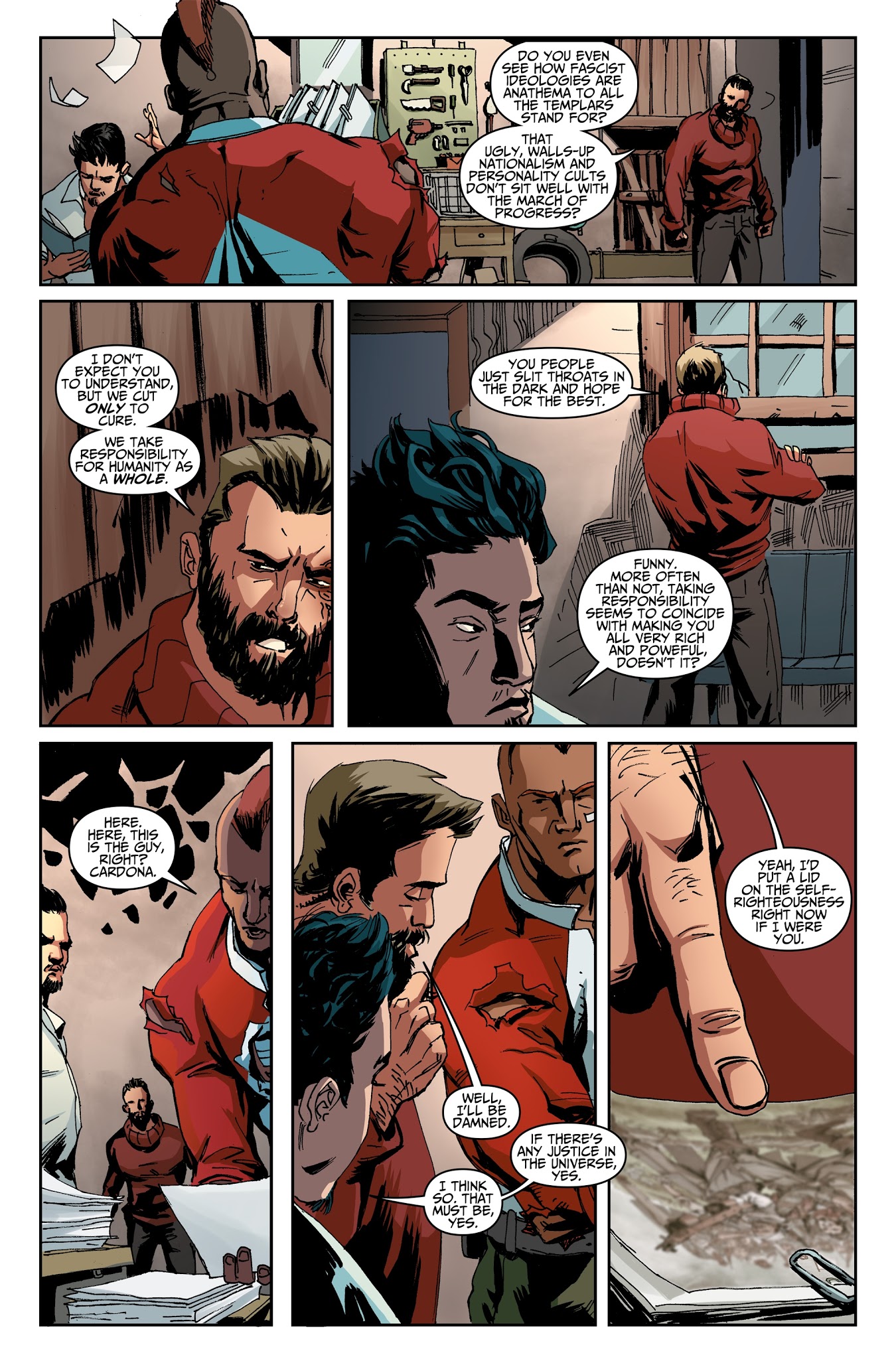 Read online Assassin's Creed: Uprising comic -  Issue #5 - 21