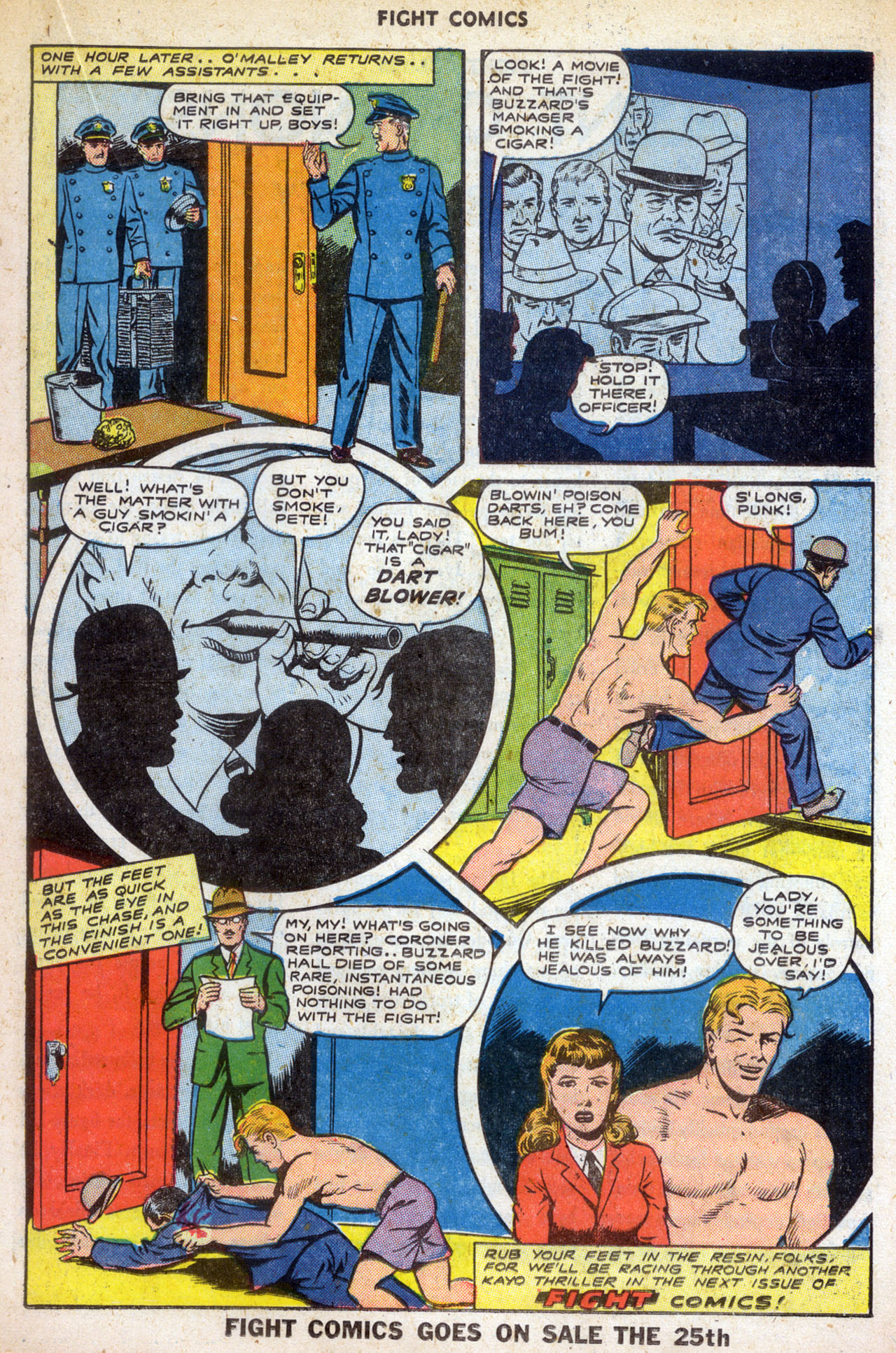 Read online Fight Comics comic -  Issue #34 - 31