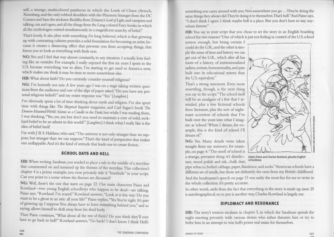 Read online The Sandman Companion comic -  Issue # TPB - 61