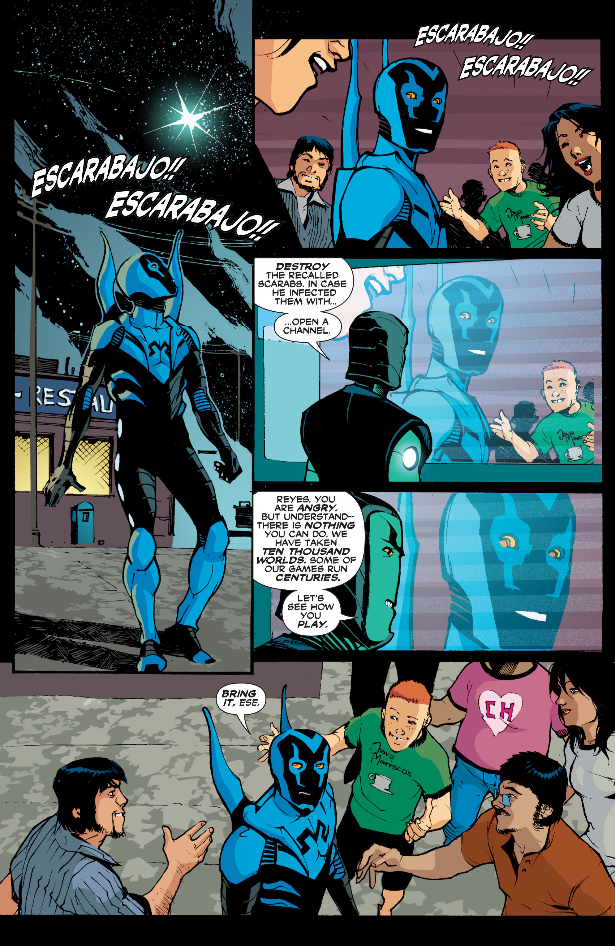 Read online Blue Beetle (2006) comic -  Issue #13 - 21