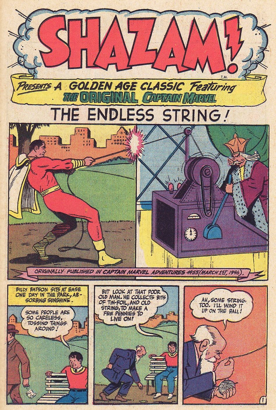 Read online Shazam! (1973) comic -  Issue #1 - 19