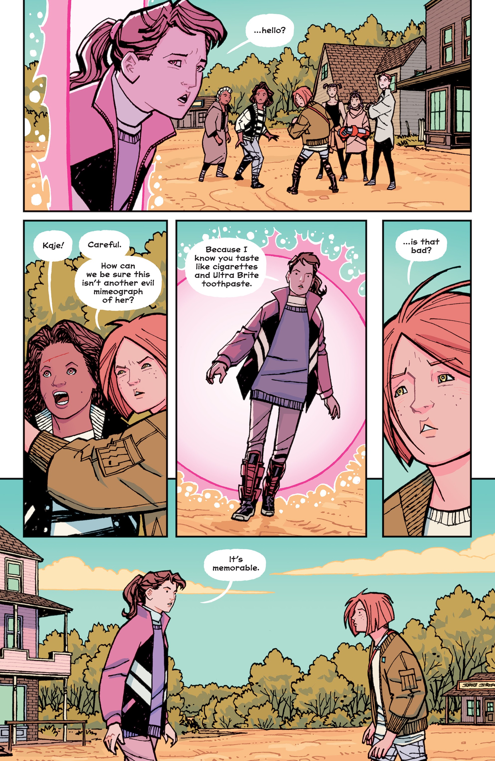 Read online Paper Girls comic -  Issue #29 - 15