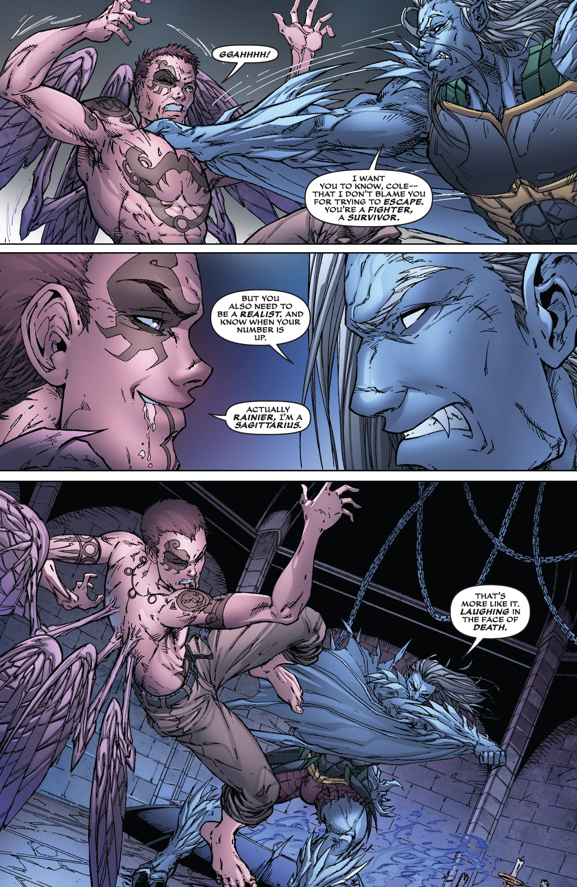 Read online Michael Turner's Soulfire (2013) comic -  Issue #6 - 13