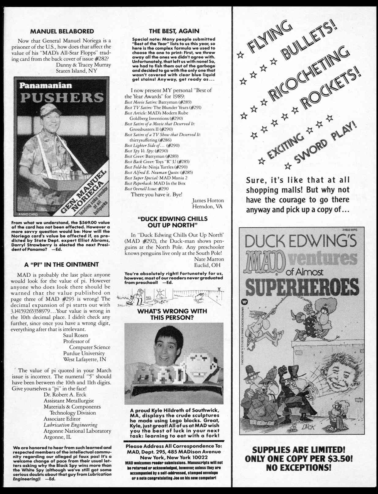 Read online MAD comic -  Issue #295 - 5