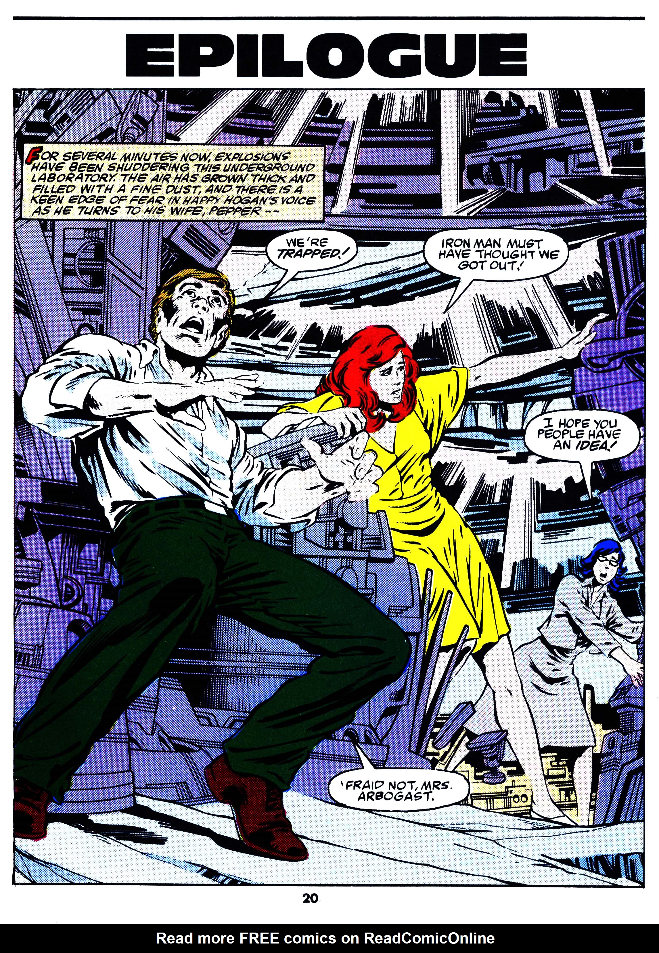 Read online Secret Wars (1985) comic -  Issue #53 - 20