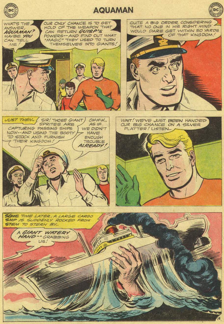 Read online Aquaman (1962) comic -  Issue #10 - 18