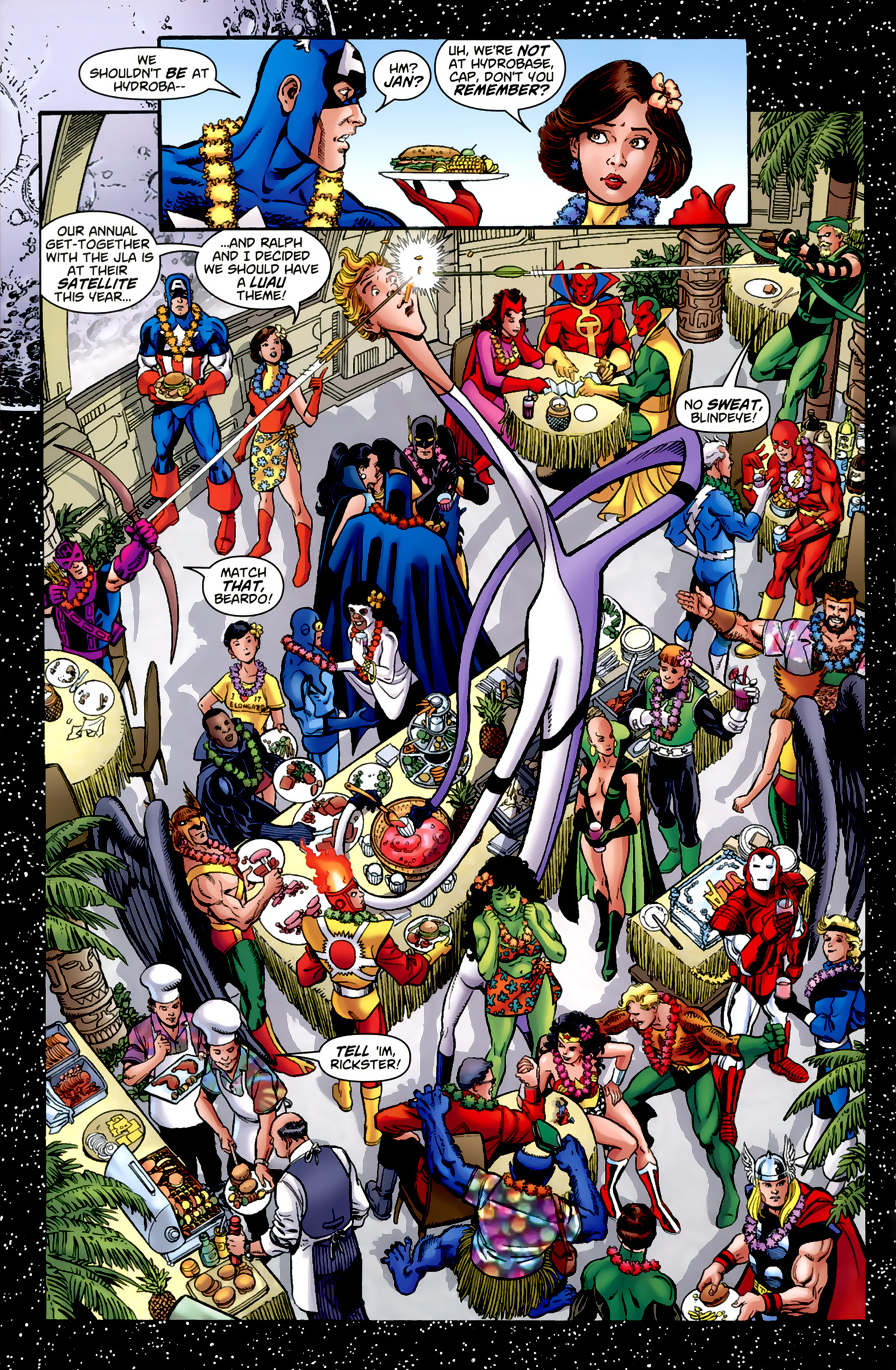 Read online JLA/Avengers comic -  Issue #3 - 10
