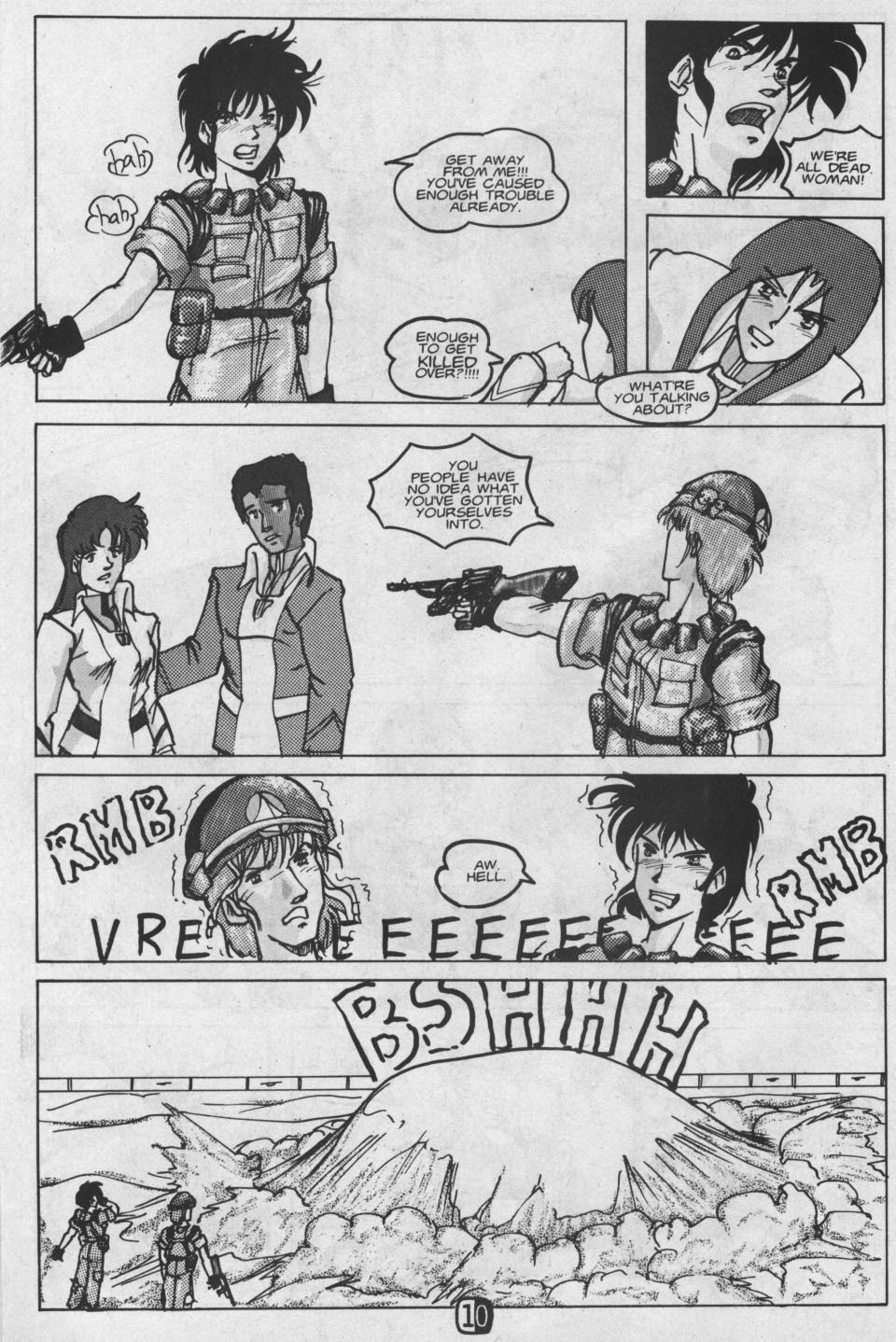Read online Robotech Academy Blues comic -  Issue #3 - 12
