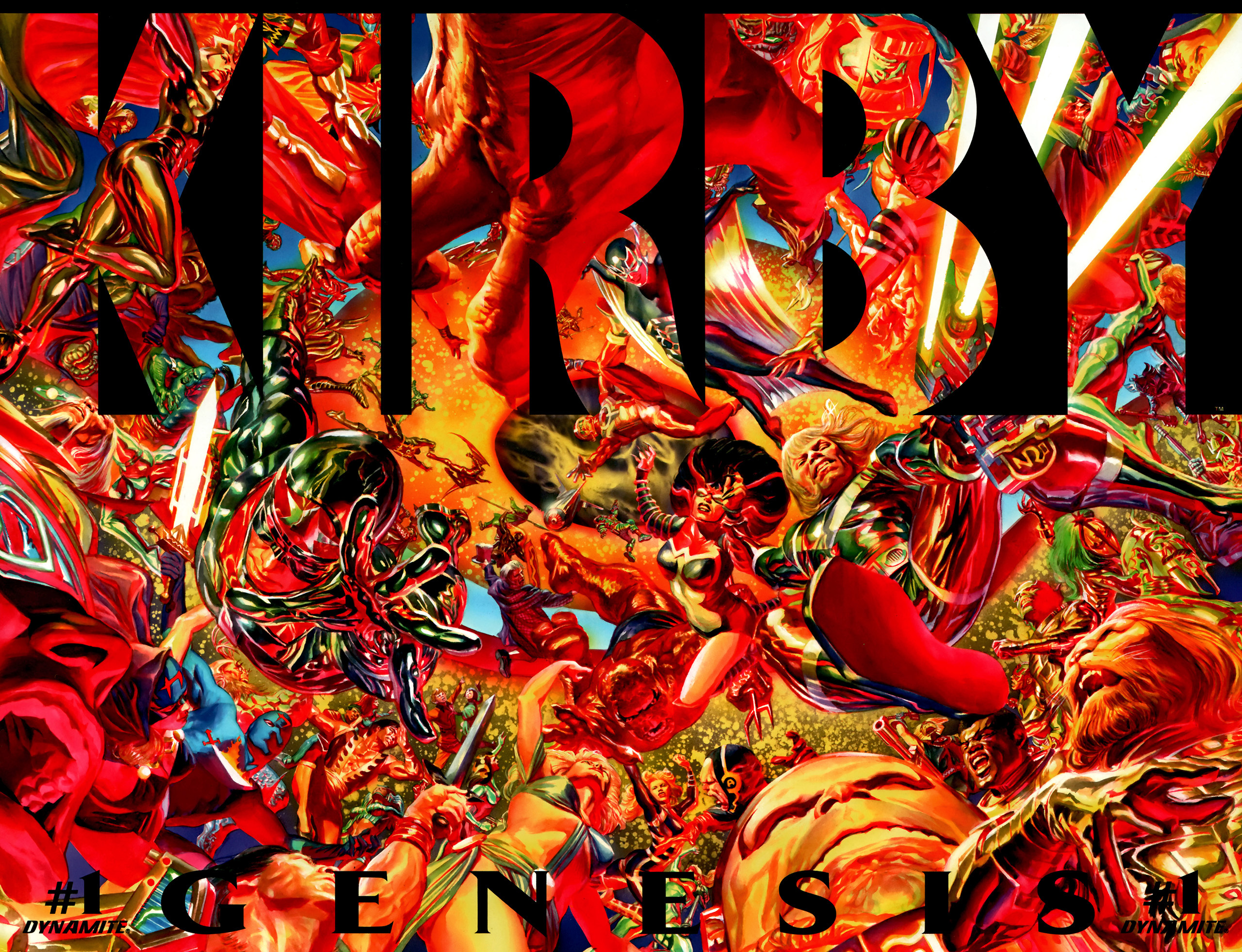 Read online Kirby: Genesis comic -  Issue #1 - 7