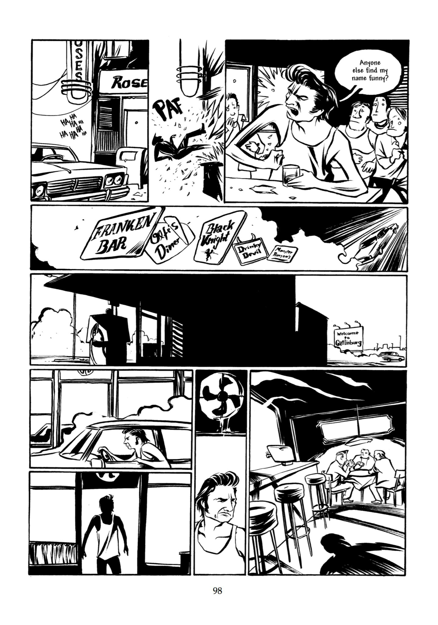 Read online Johnny Cash: I See a Darkness comic -  Issue # TPB - 94
