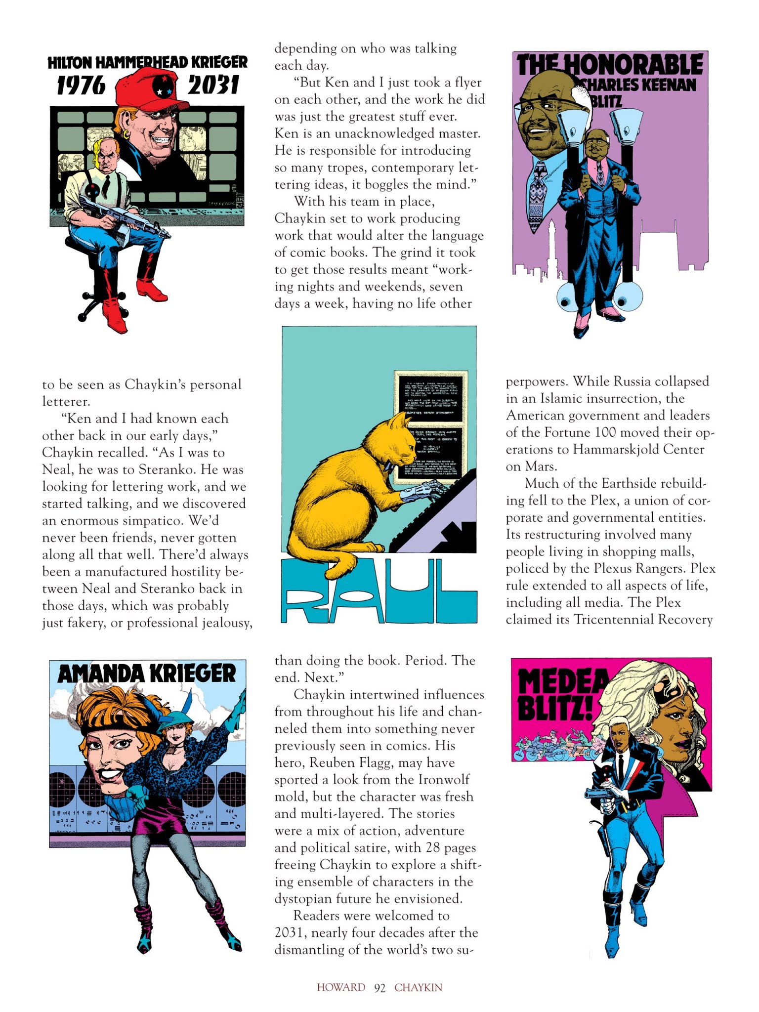 Read online The Art of Howard Chaykin comic -  Issue # TPB (Part 1) - 92
