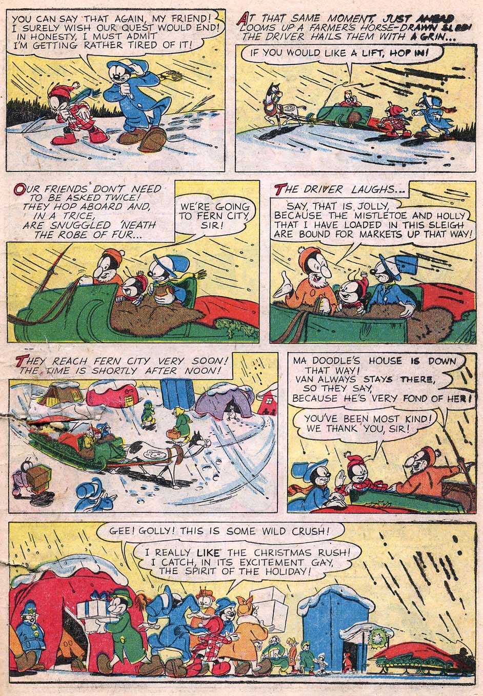 Read online Walt Disney's Comics and Stories comic -  Issue #100 - 17