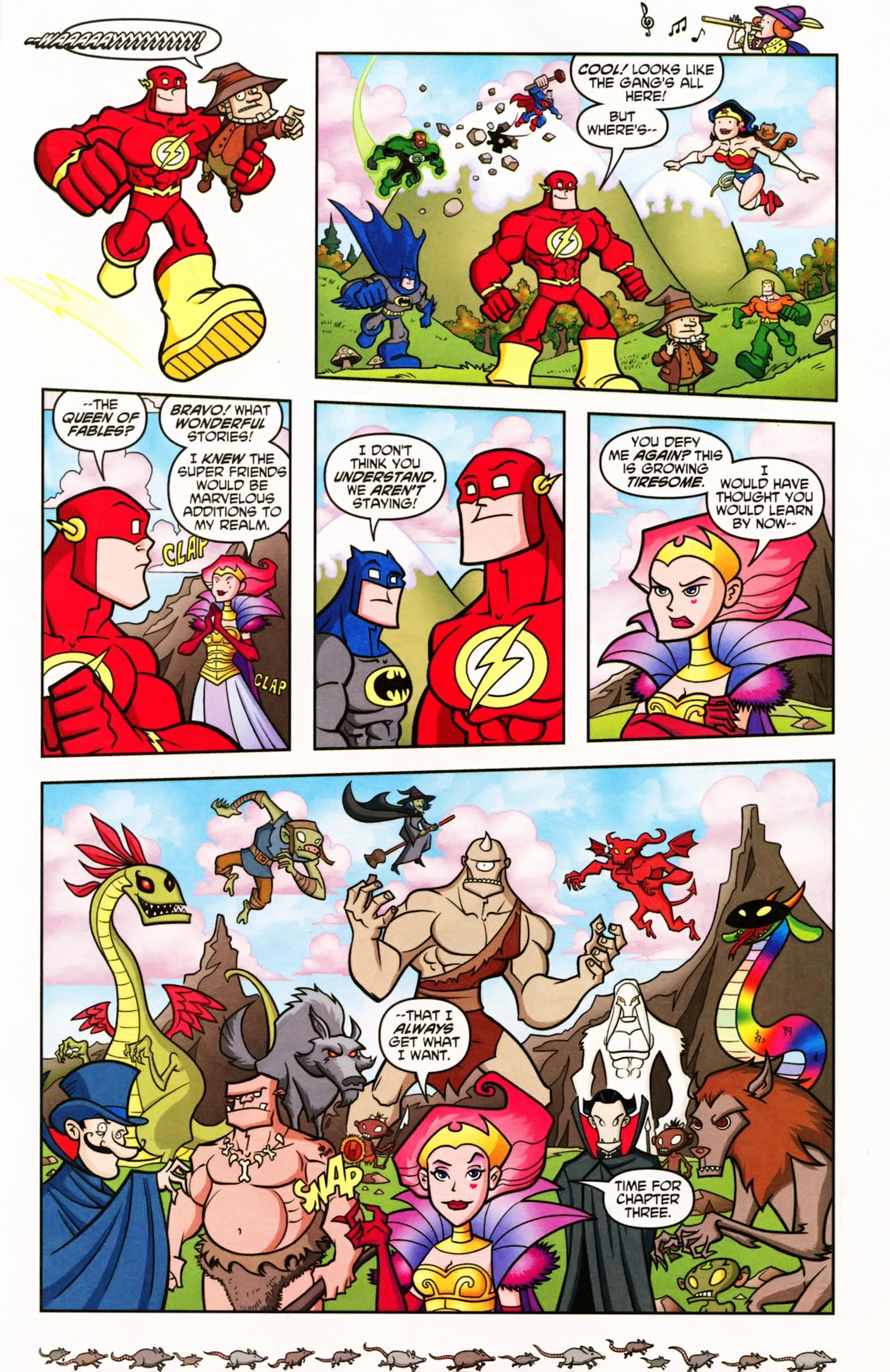 Read online Super Friends comic -  Issue #21 - 22
