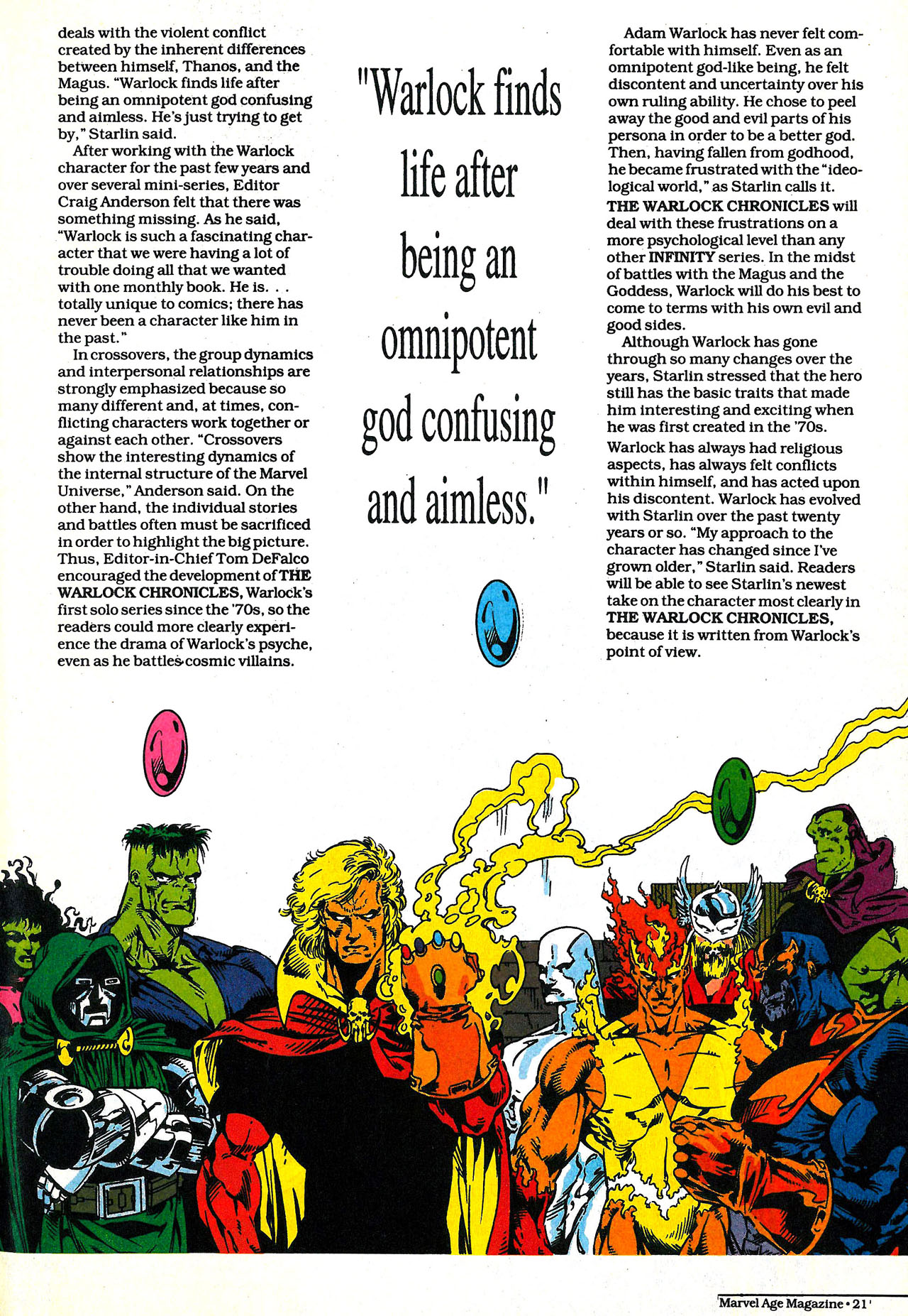 Read online Marvel Age comic -  Issue #125 - 20